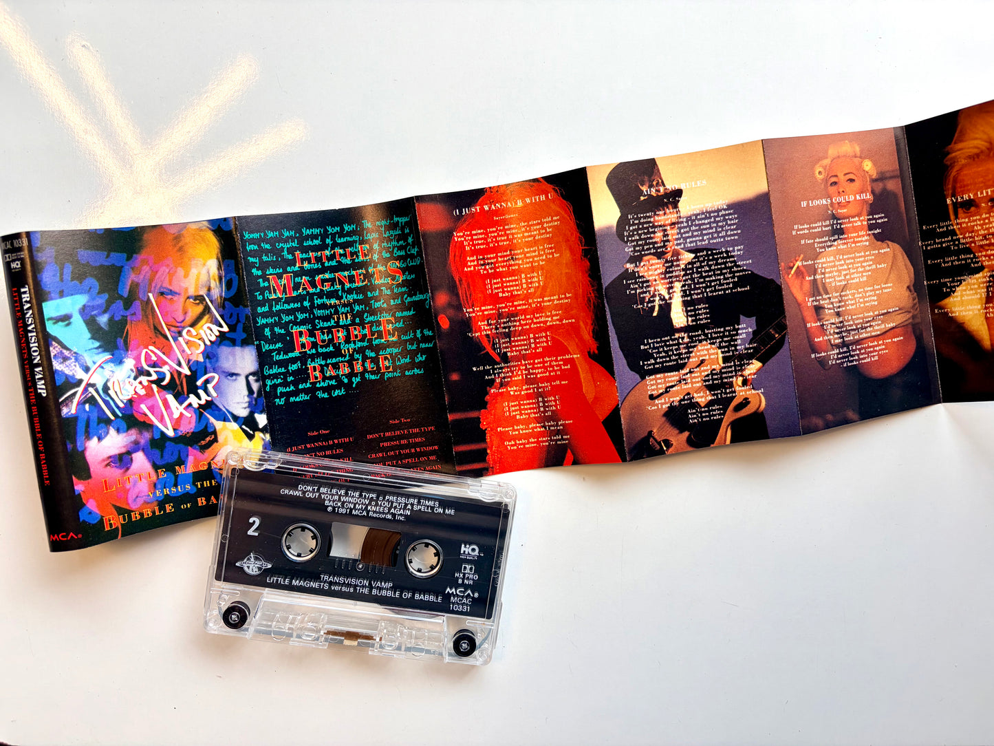 Transvision Vamp, Little Magnets versus The Bubble of Babble