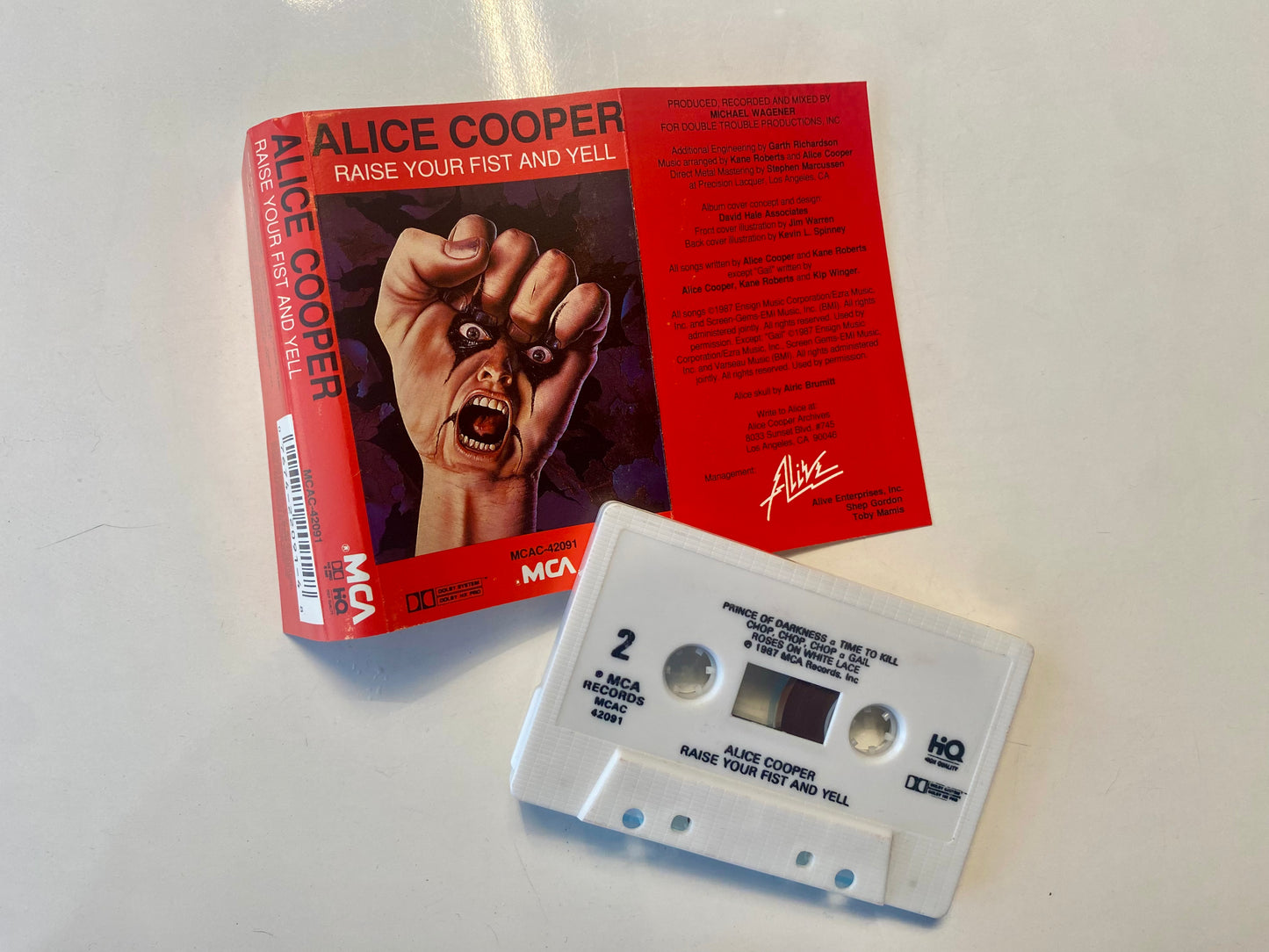 Alice Cooper, Raise Your Fist and Yell