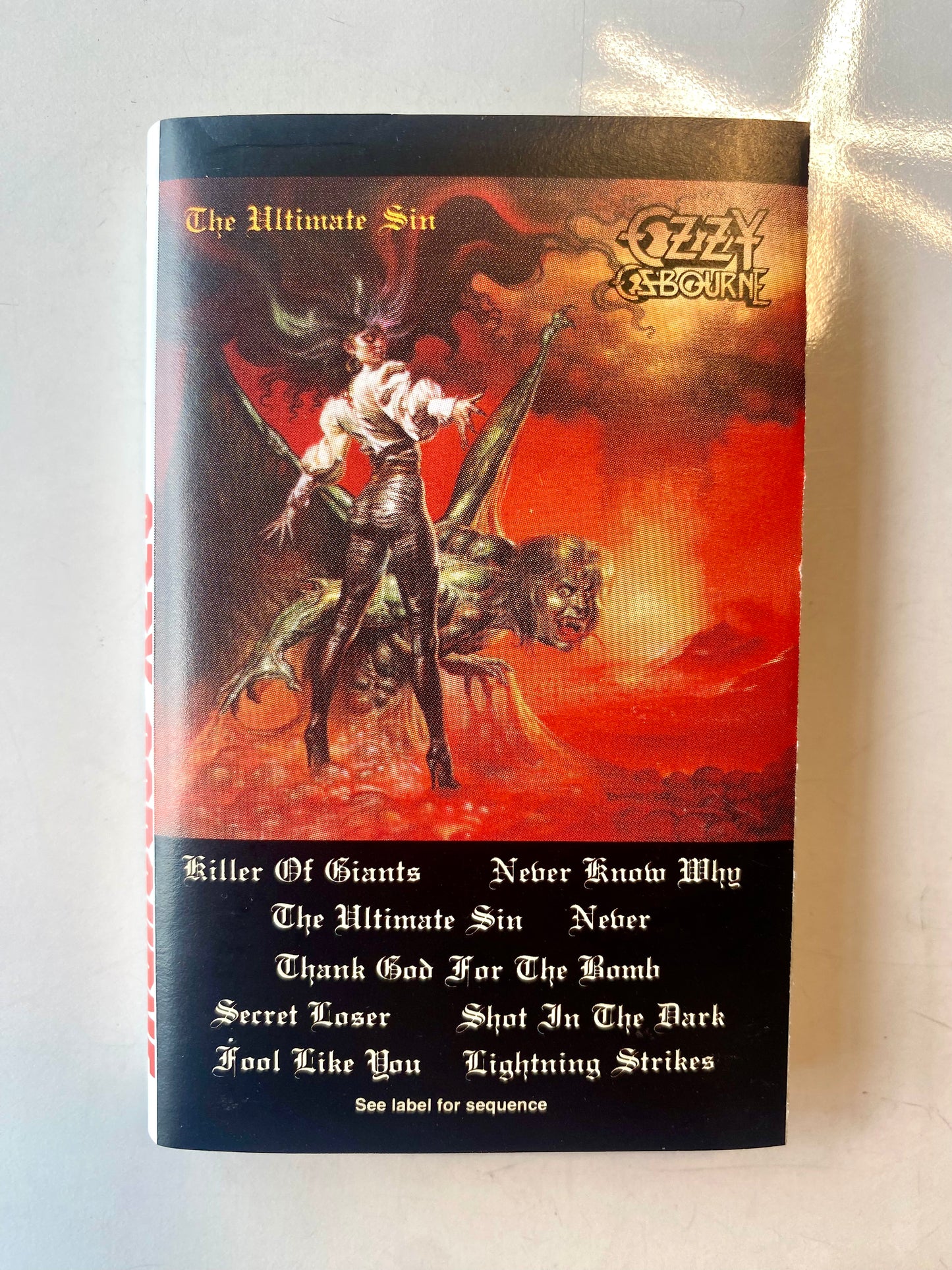 Ozzy Osbourne, The Ultimate Sin