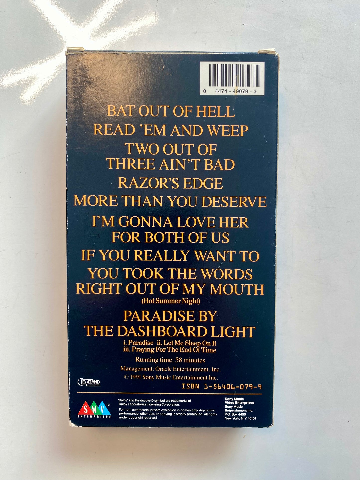 Meatloaf, Hits Out Of Hell