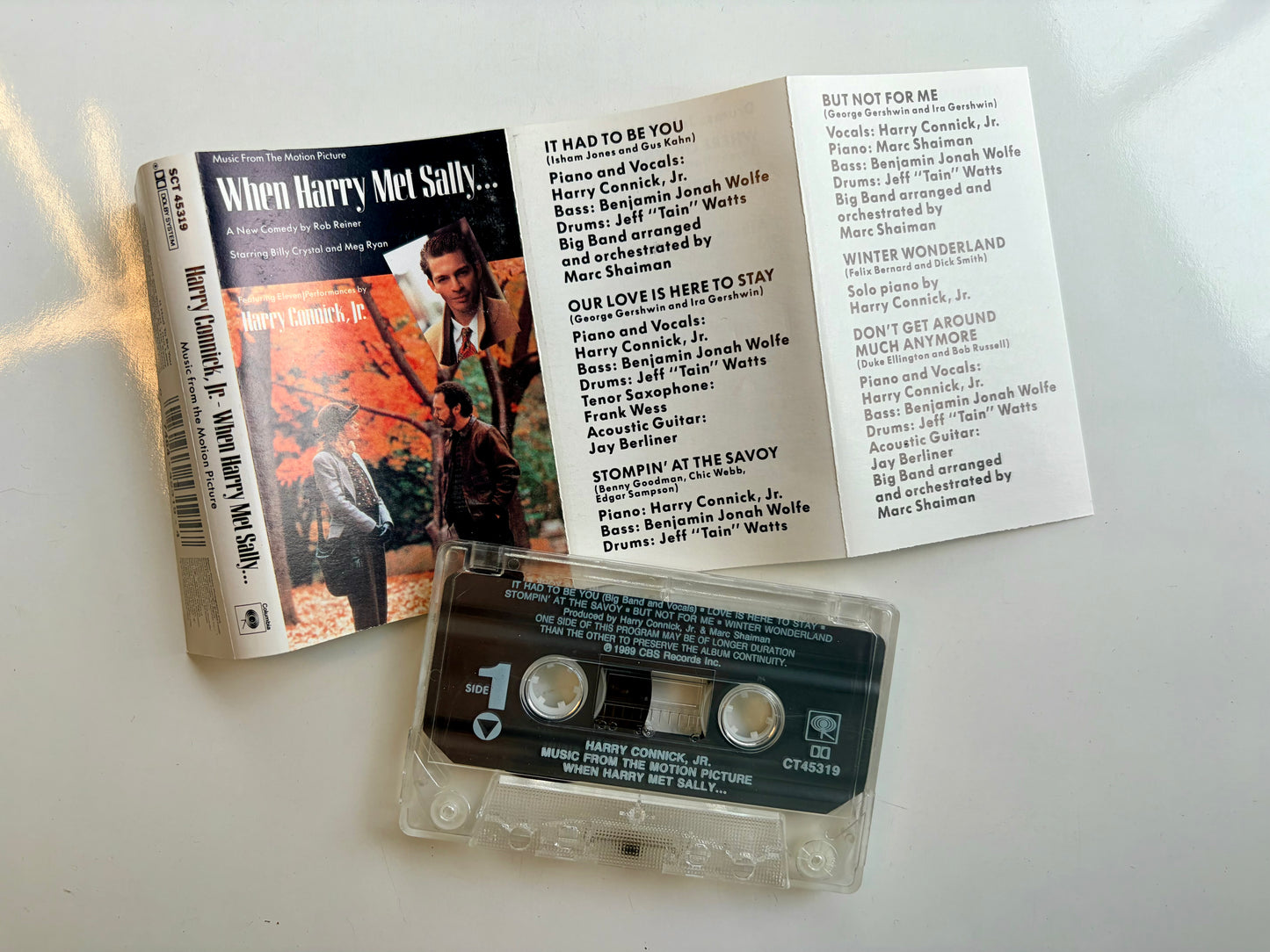 When Harry Met Sally soundtrack cassette