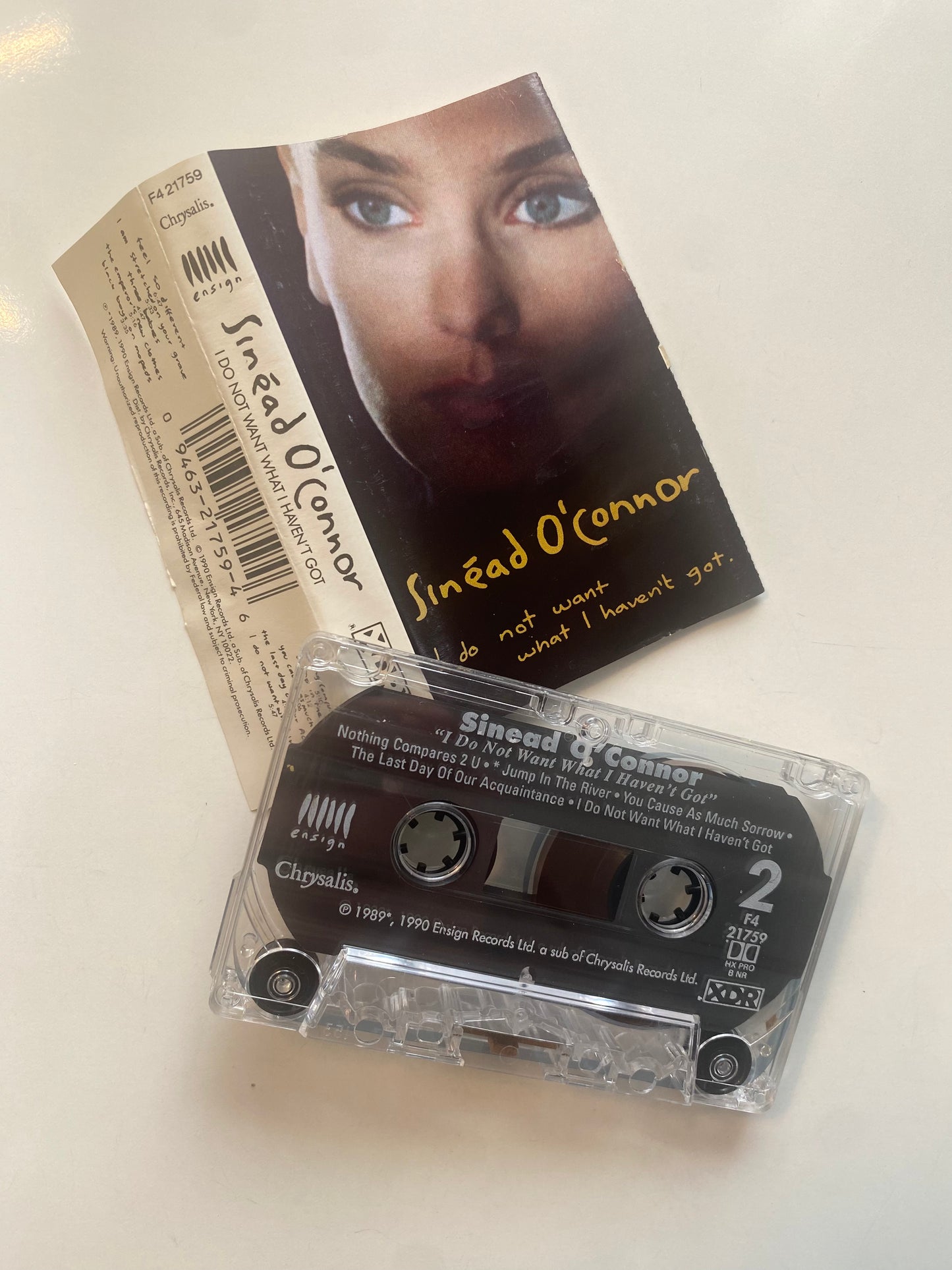 Sinead O'Connor, I Do Not Want What I Haven't Got