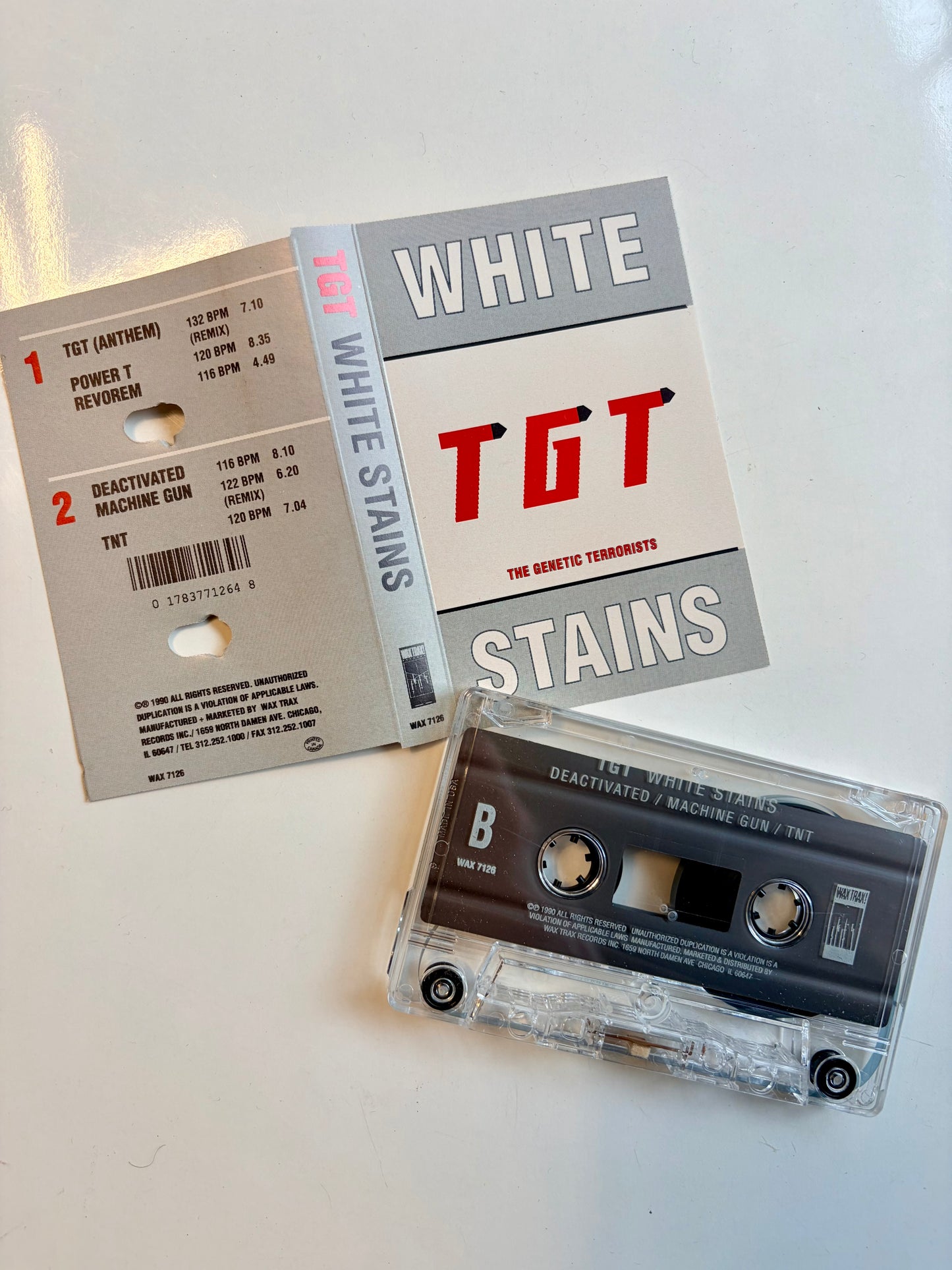 The Genetic Terrorists (TGT), Stains