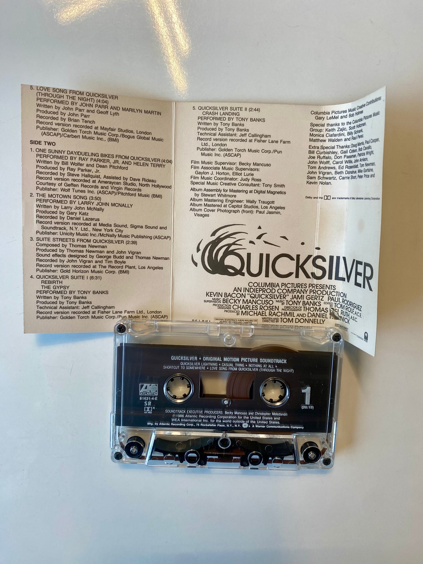 Quicksilver soundtrack