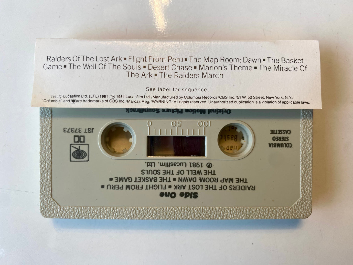Raiders of the Lost Ark soundtrack