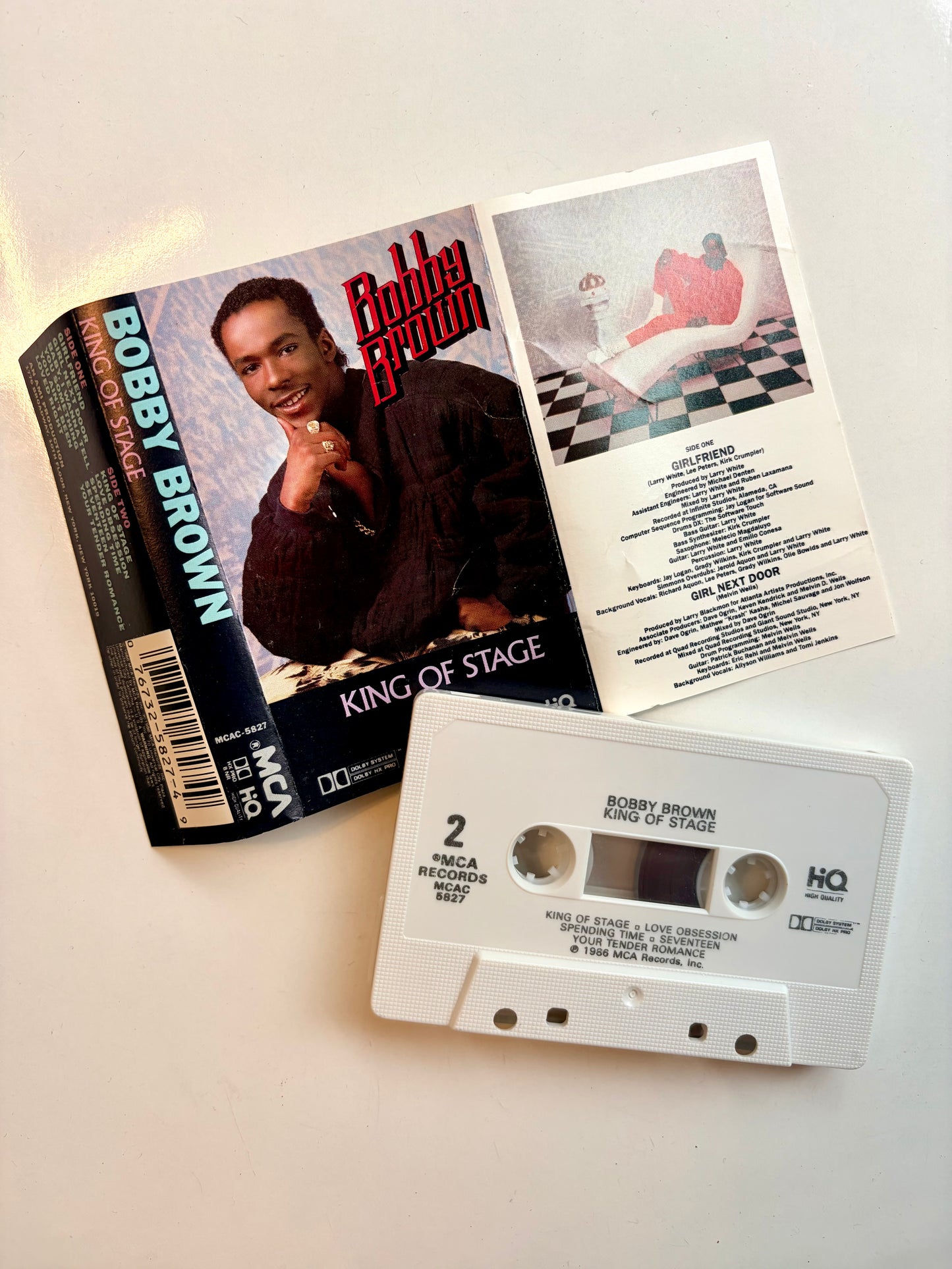 Bobby Brown, King of Stage