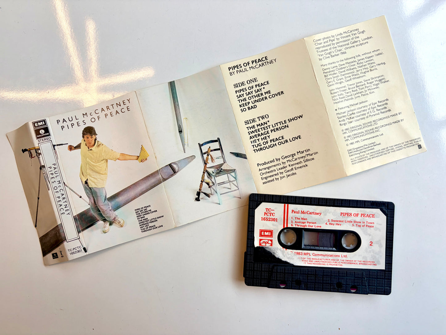 Paul McCartney, Pipes of Peace
