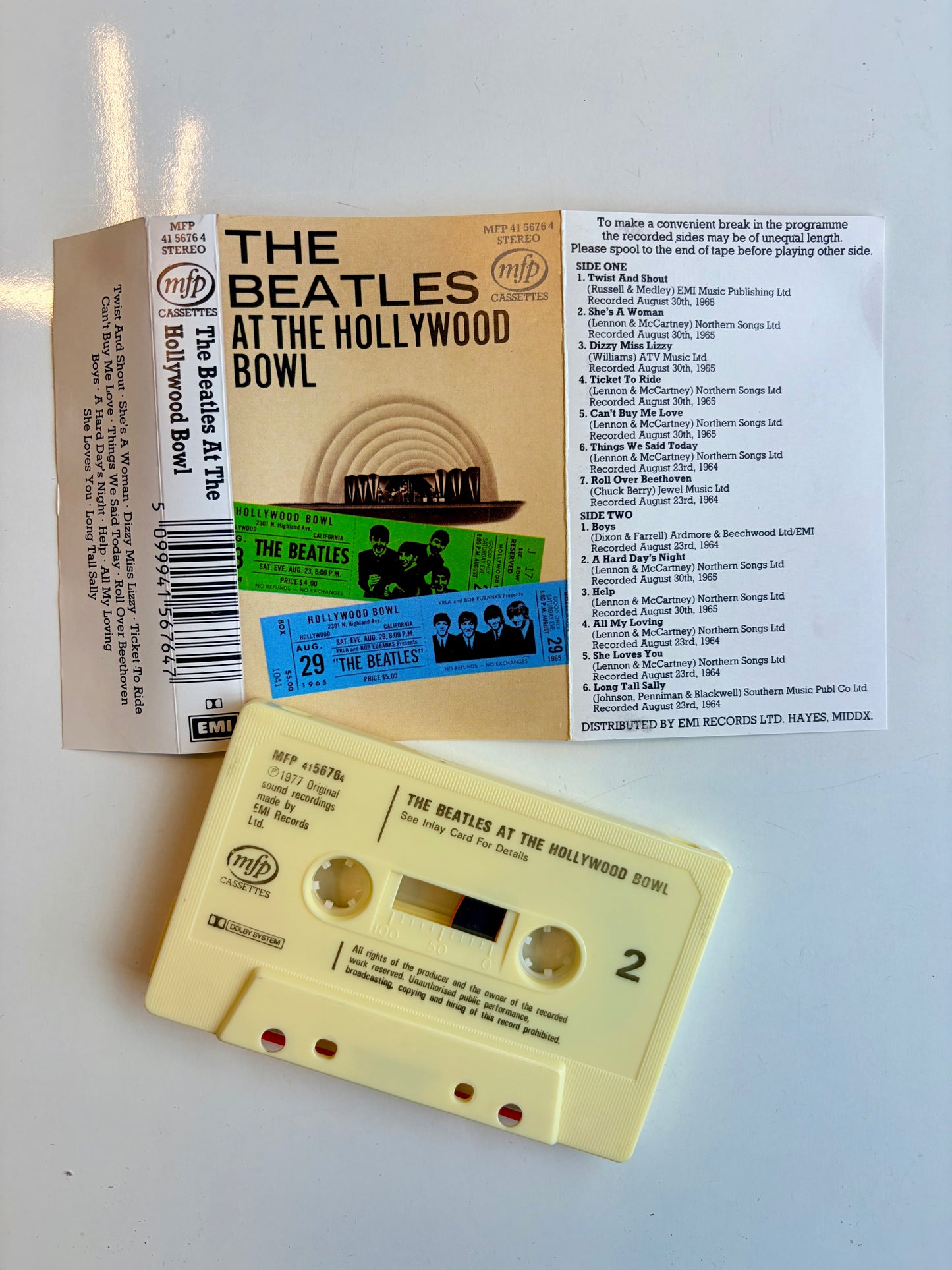 The Beatles, At The Hollywood Bowl