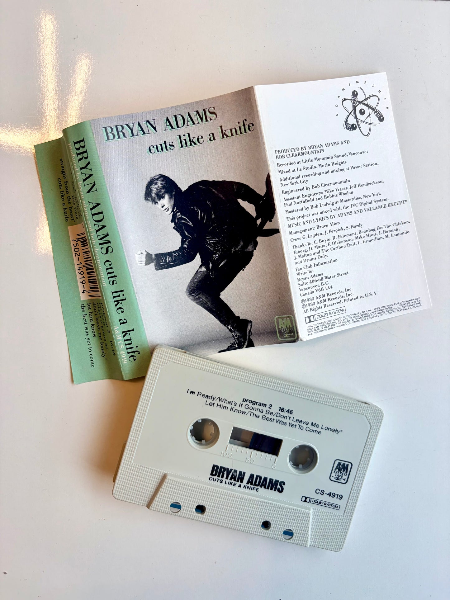Bryan Adams, Cuts Like A Knife