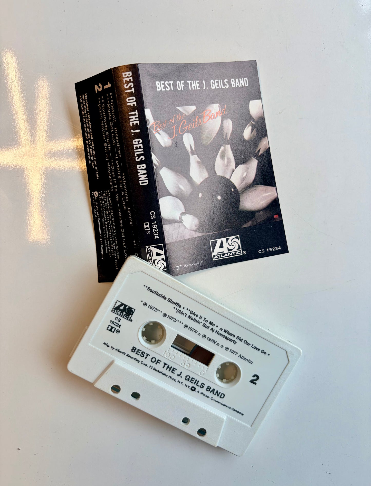 Best of the J. Geils Band cassette