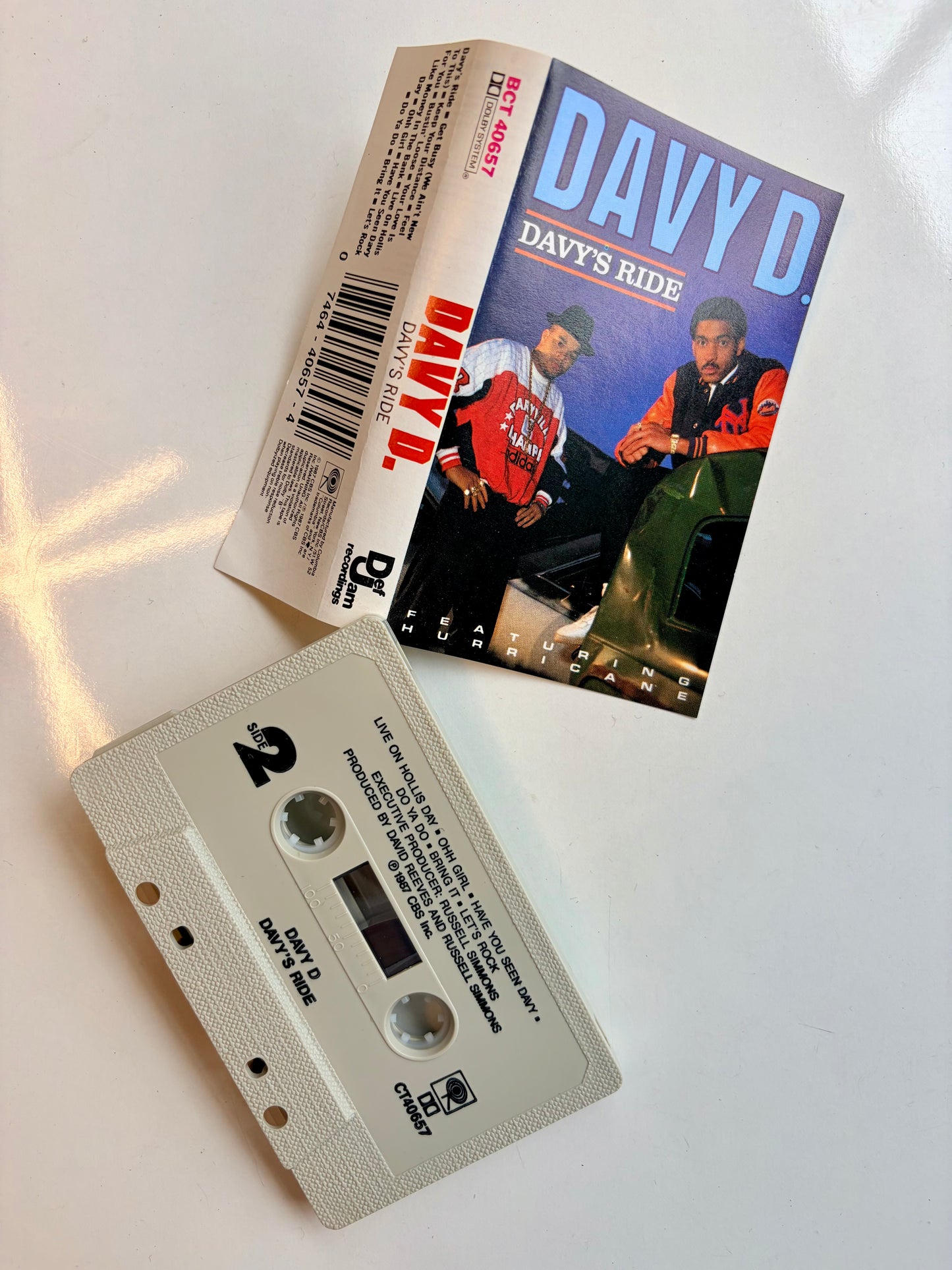 Davy D., Davy's Ride