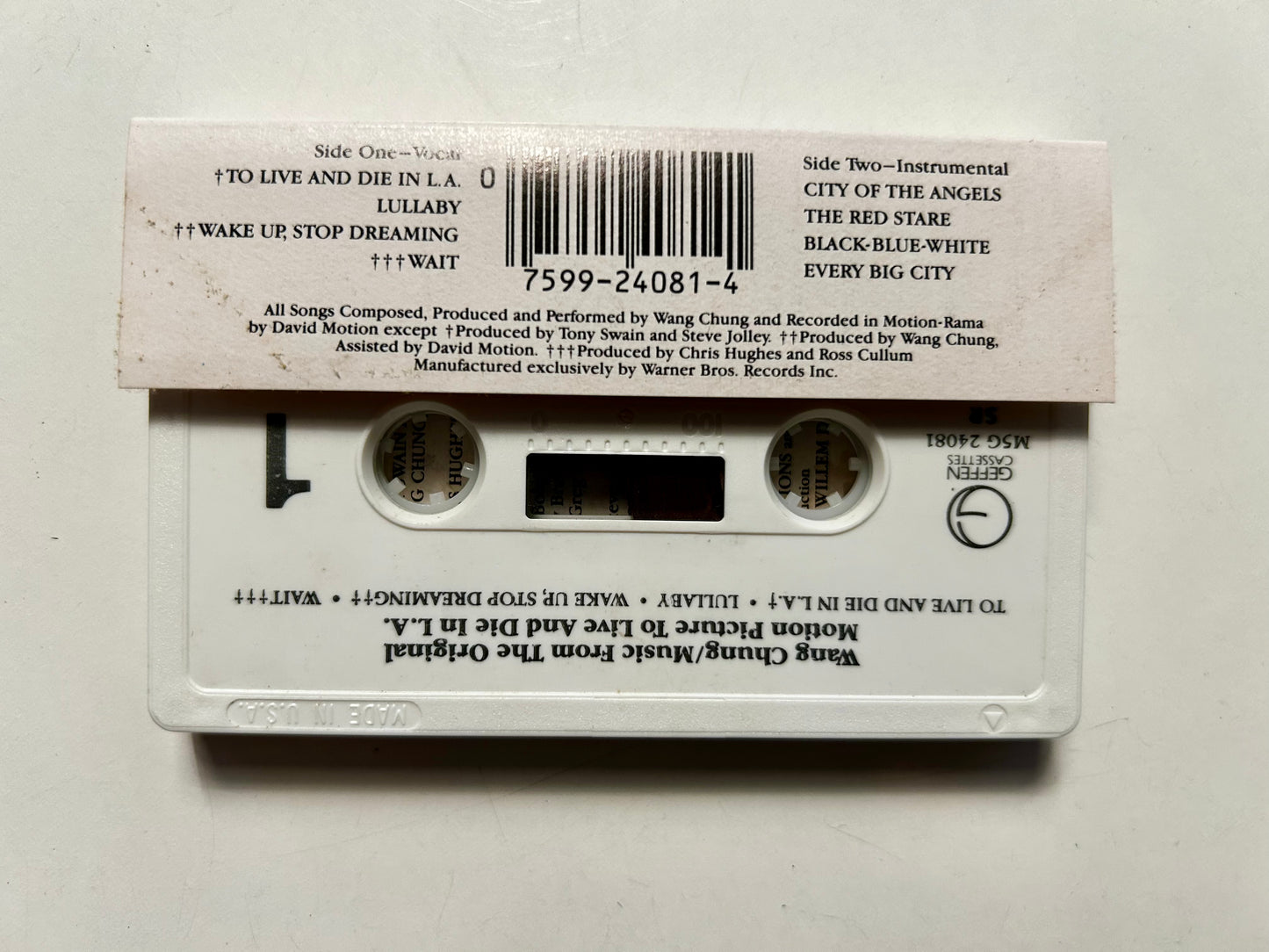 To Live and Die in L.A. soundtrack