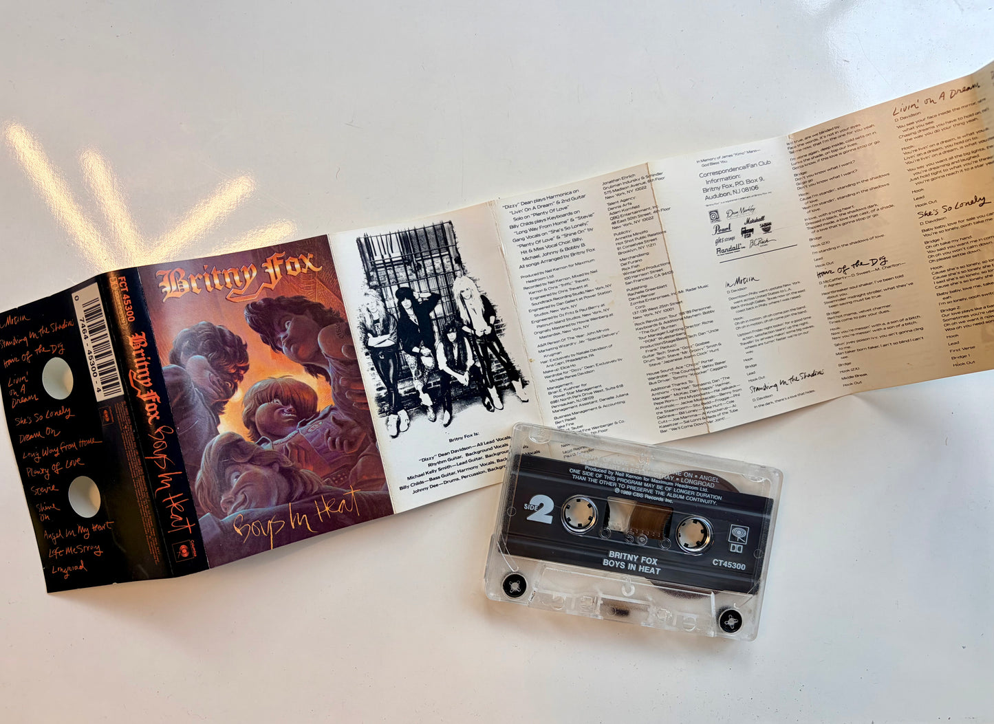 Britny Fox, Boys In Heat