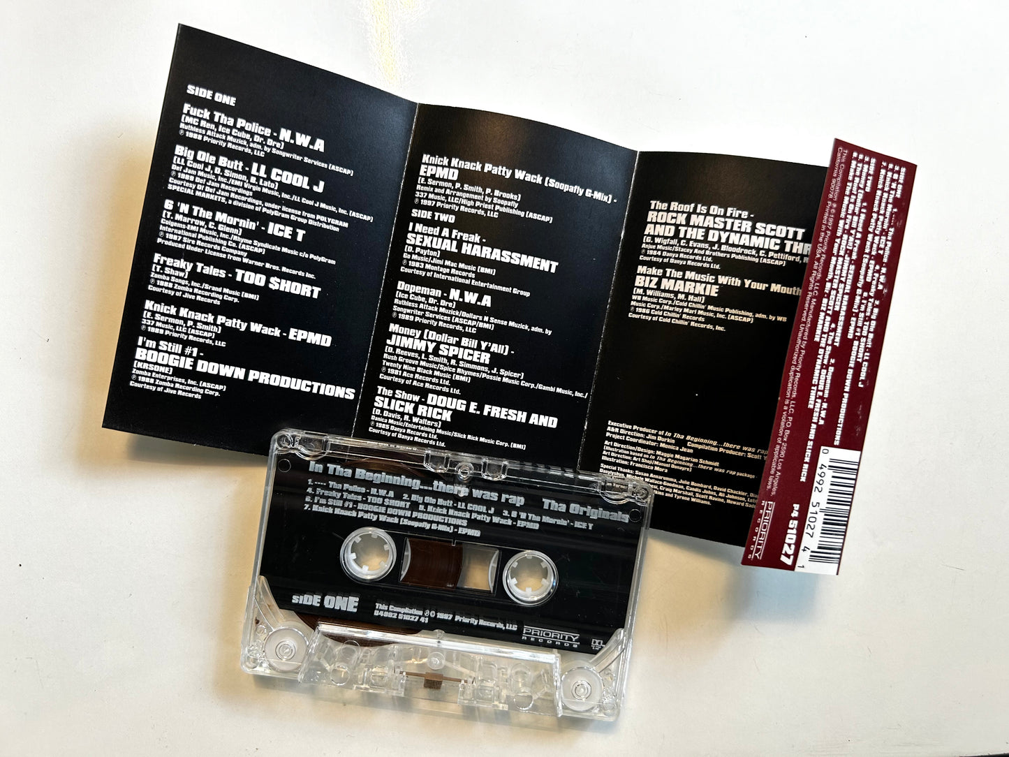 In Tha Beginning...there was rap, Tha Originals