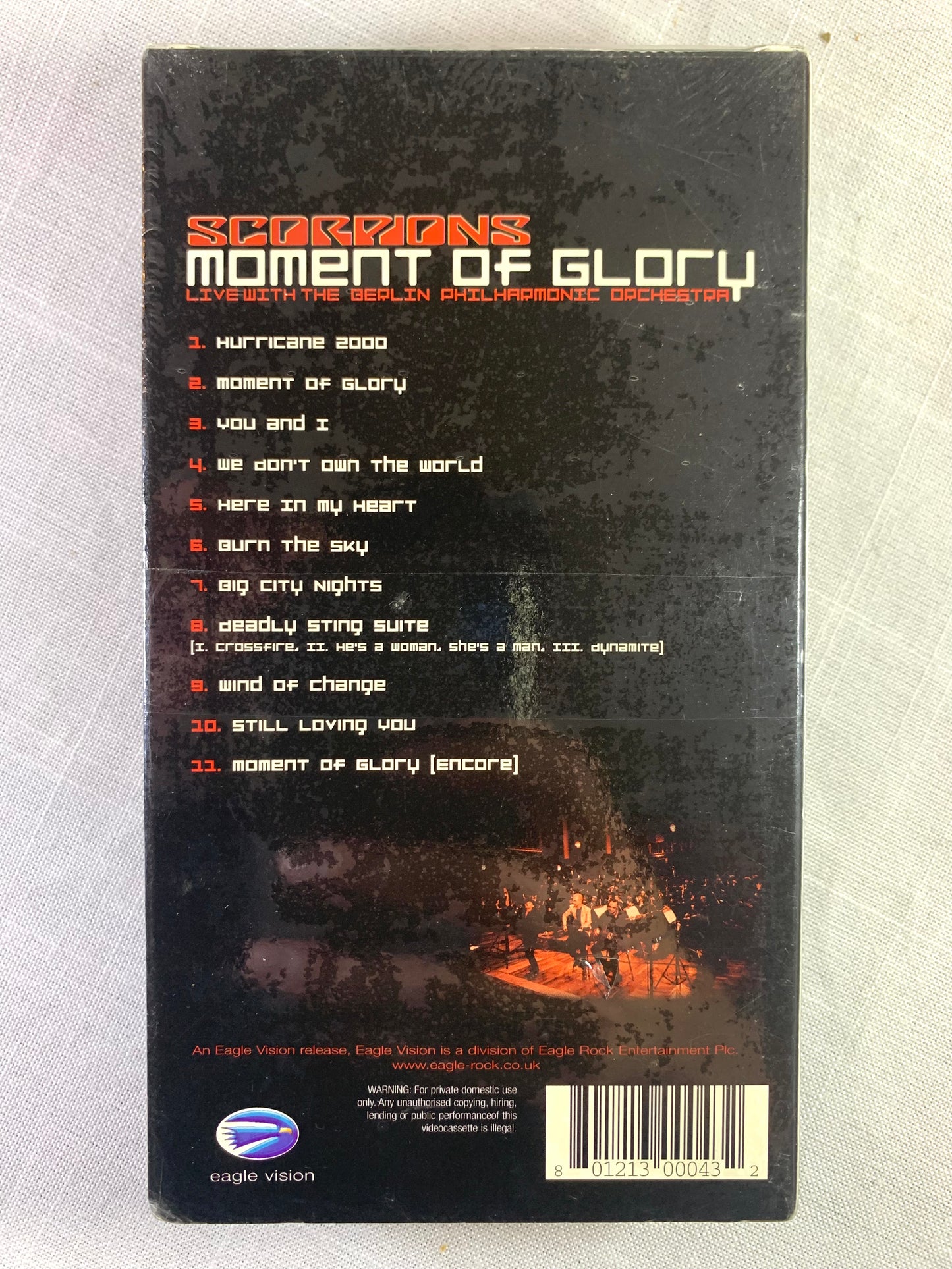 Scorpions live with the Berlin Philharmonic Orchestra