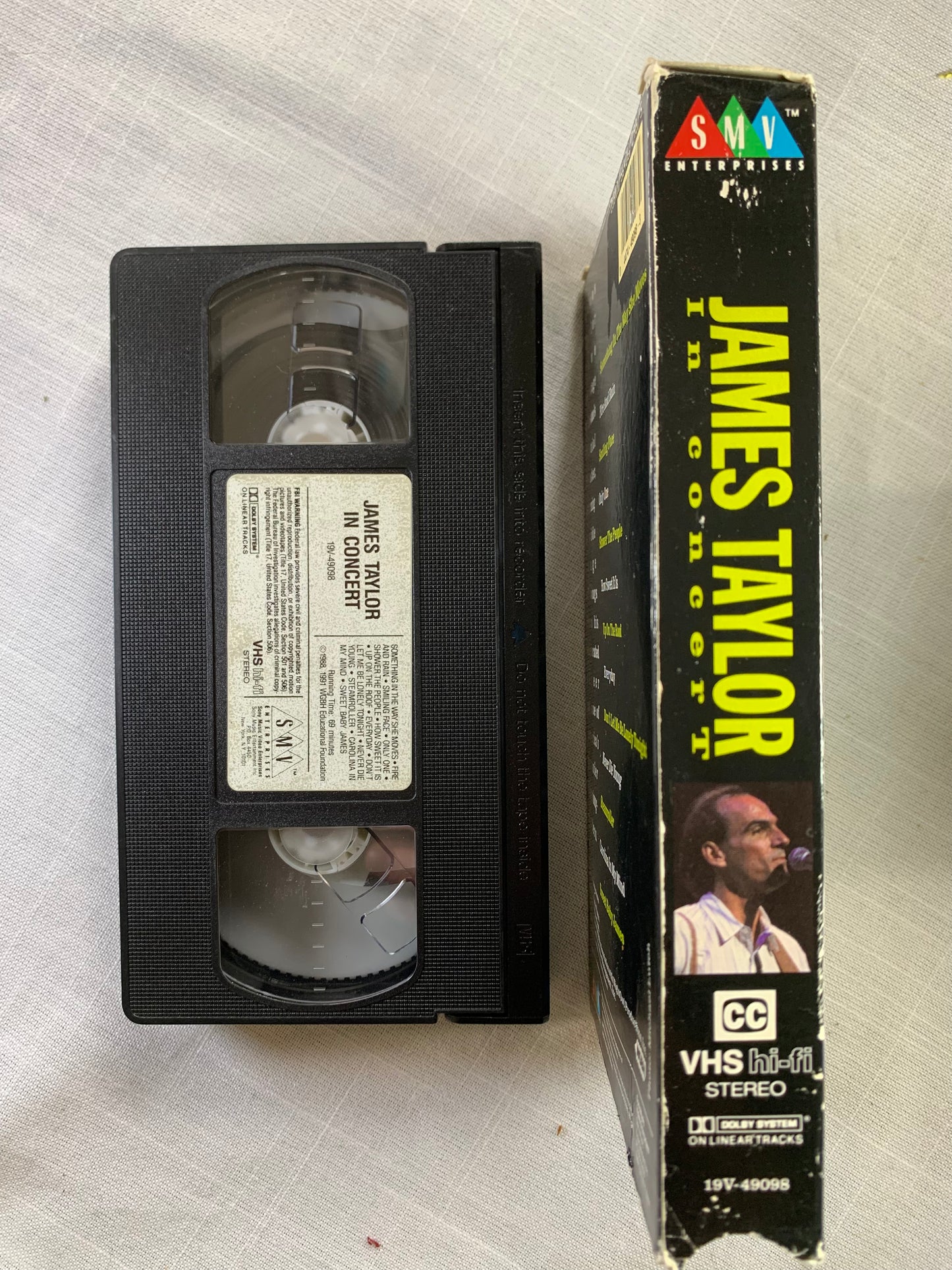 James Taylor, In Concert