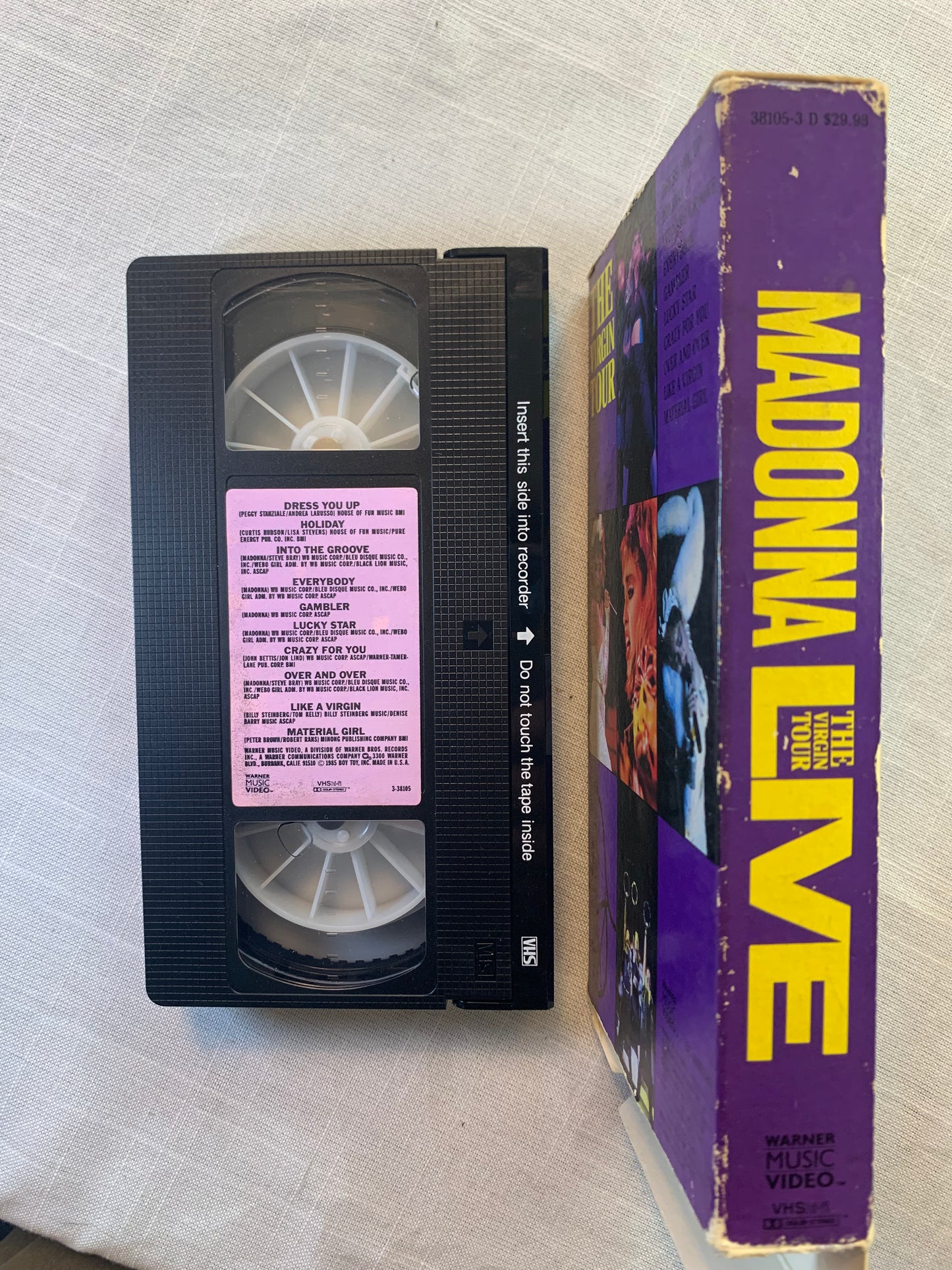 Madonna, The Virgin Tour Live