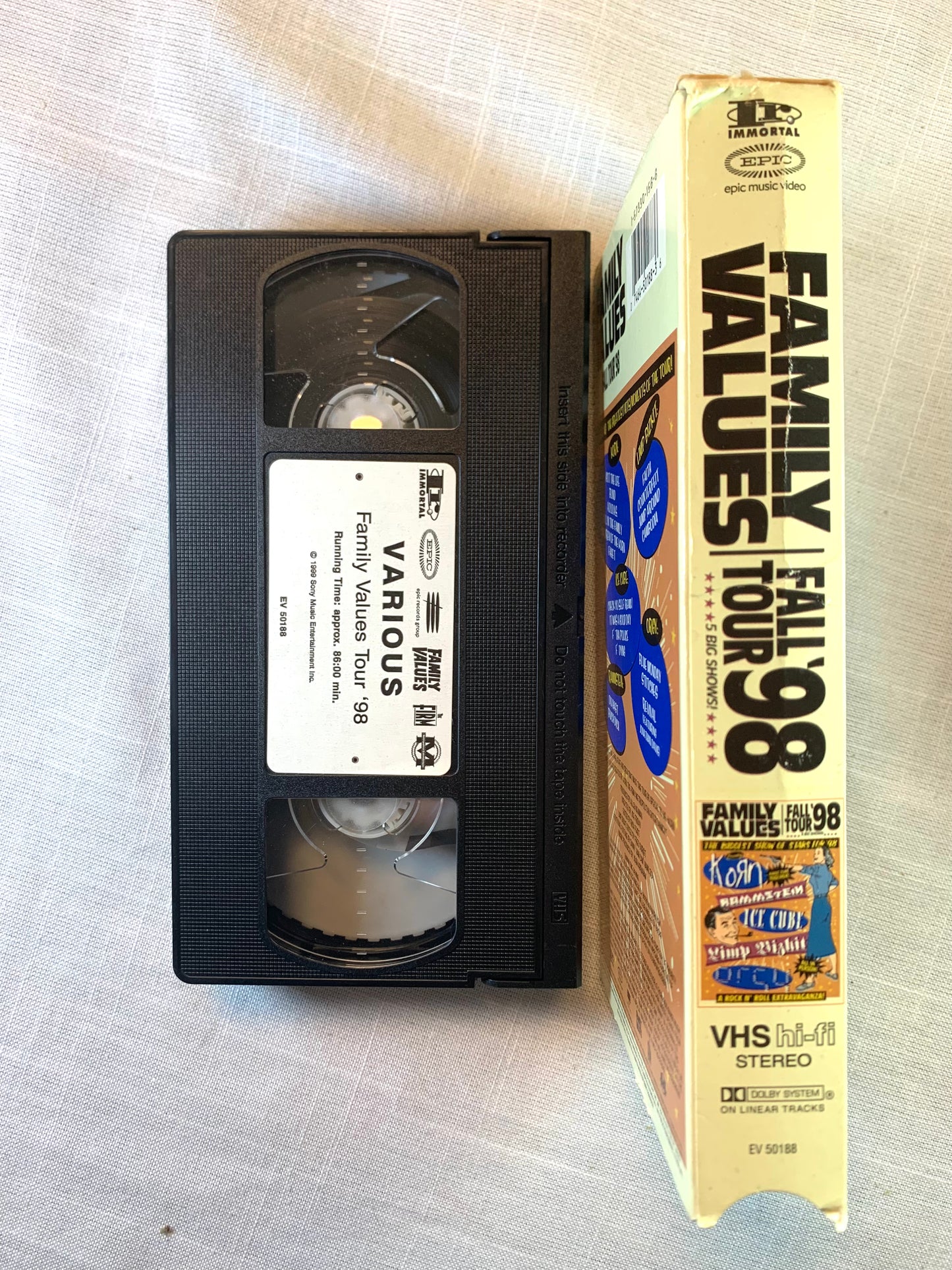 Family Values fall tour 98