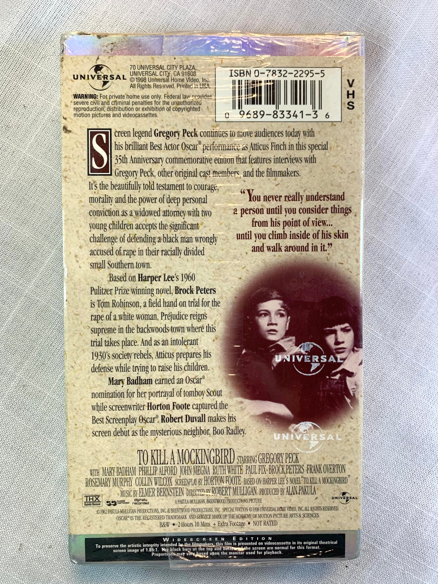 To Kill A Mockingbird