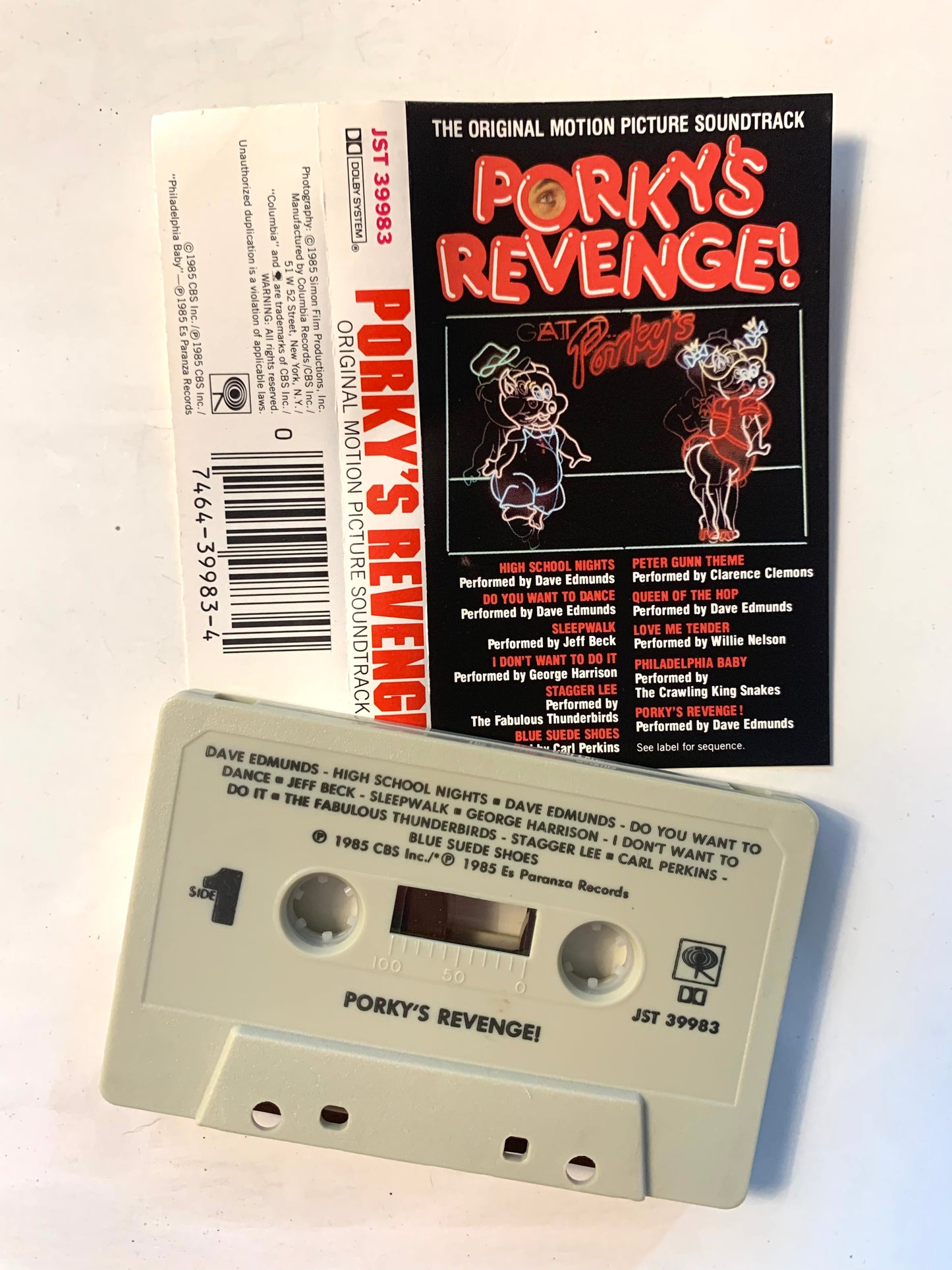 Porky's Revenge soundtrack
