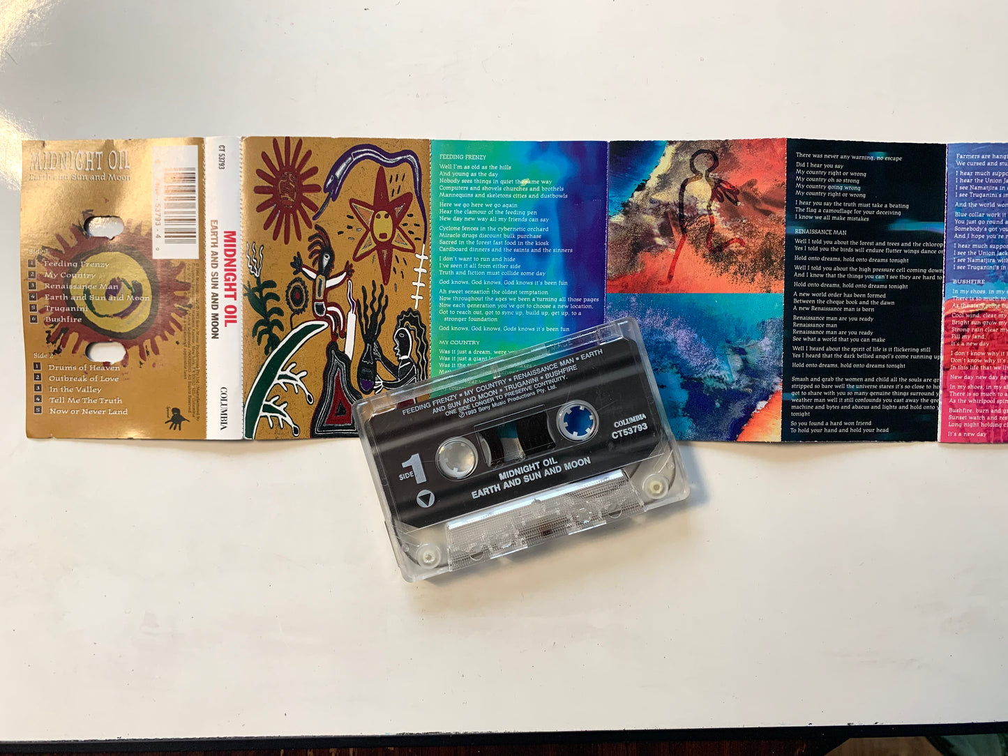 Midnight Oil, Earth and Sun and Moon