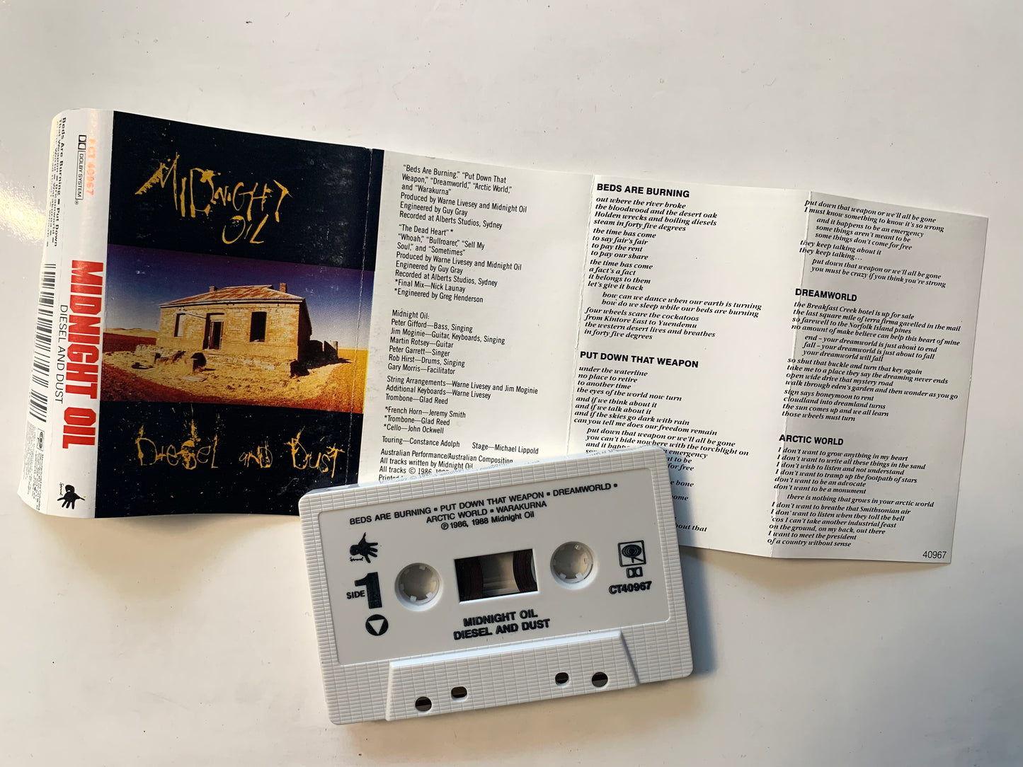 Midnight Oil, Diesel and Dust
