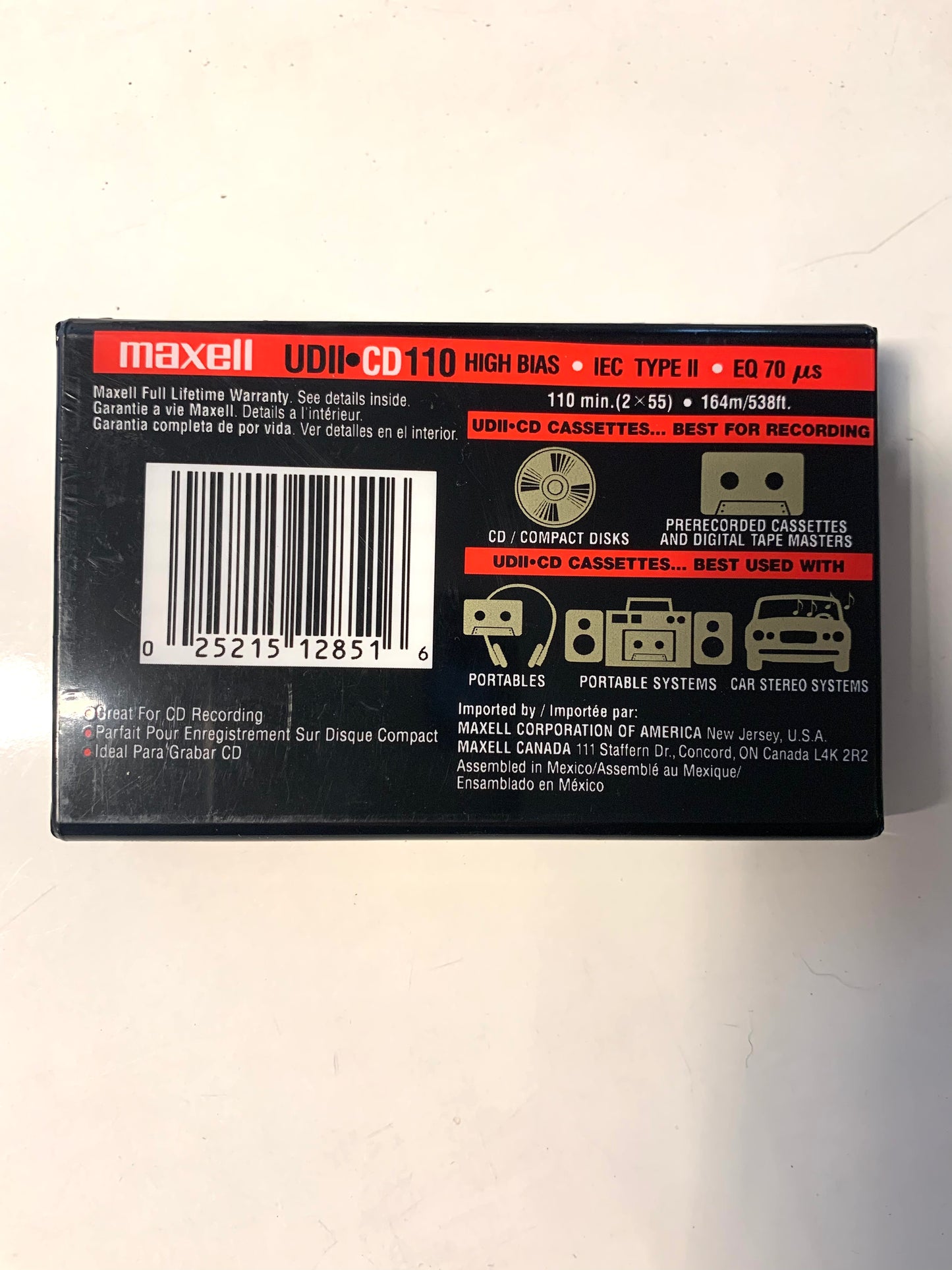 Maxell UDII CD 110