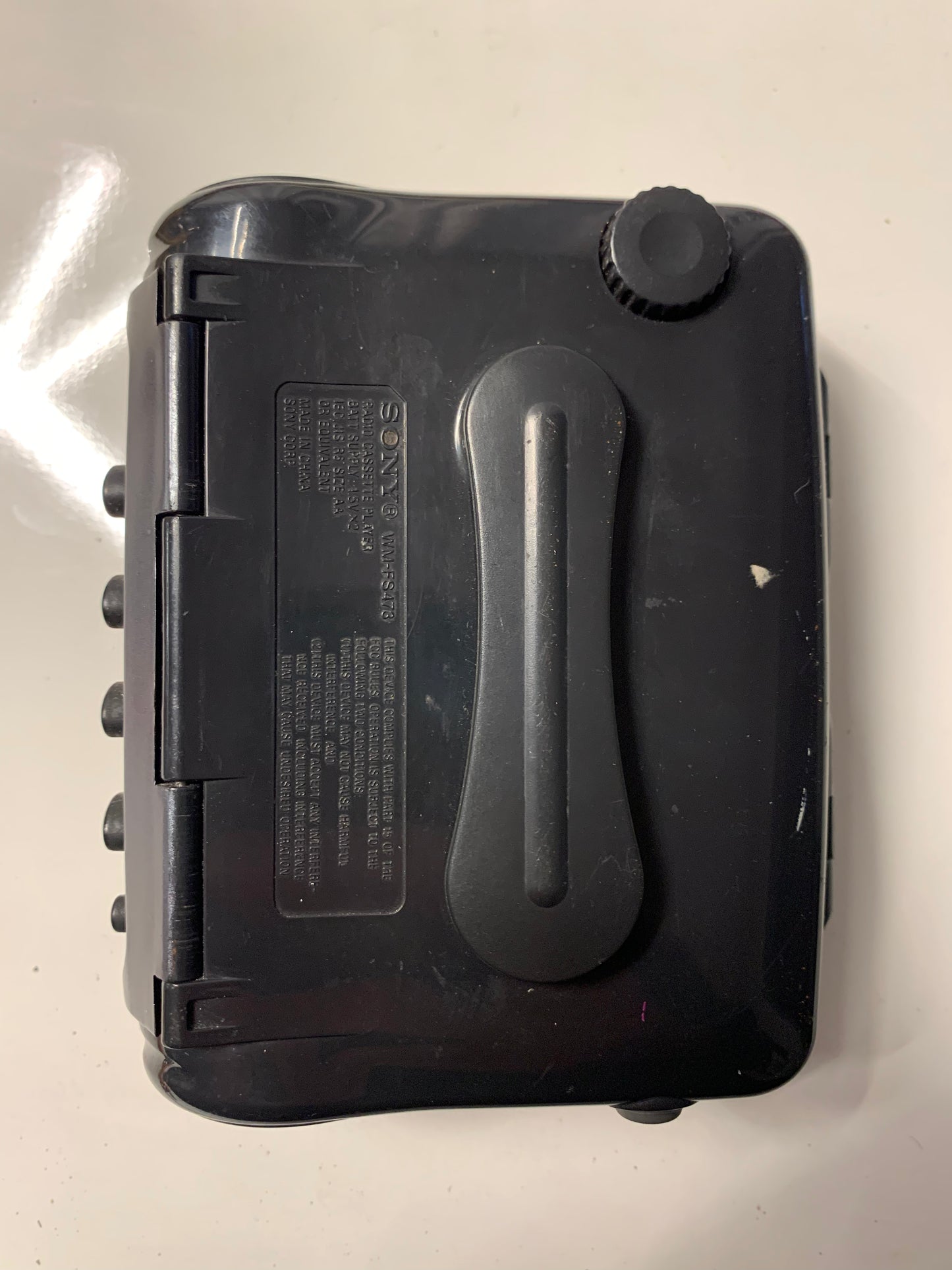 RCA portable cassette player