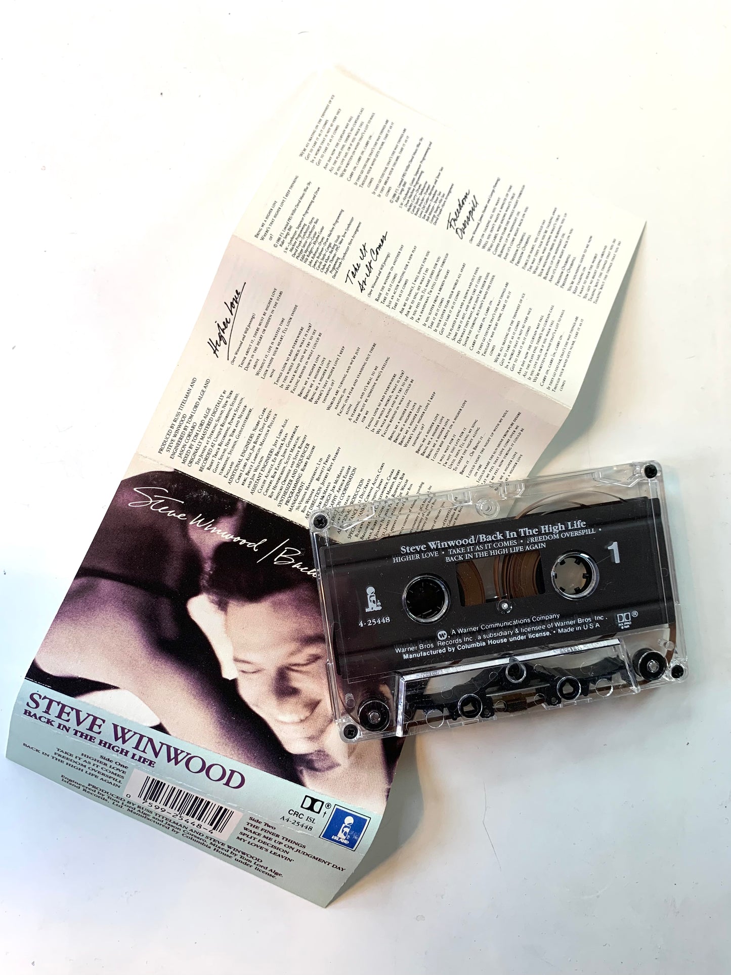 Steve Winwood, Back in the High Life