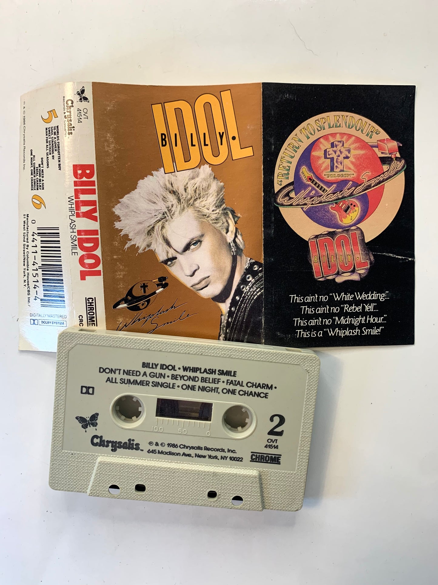 Billy Idol, Whiplash Smile