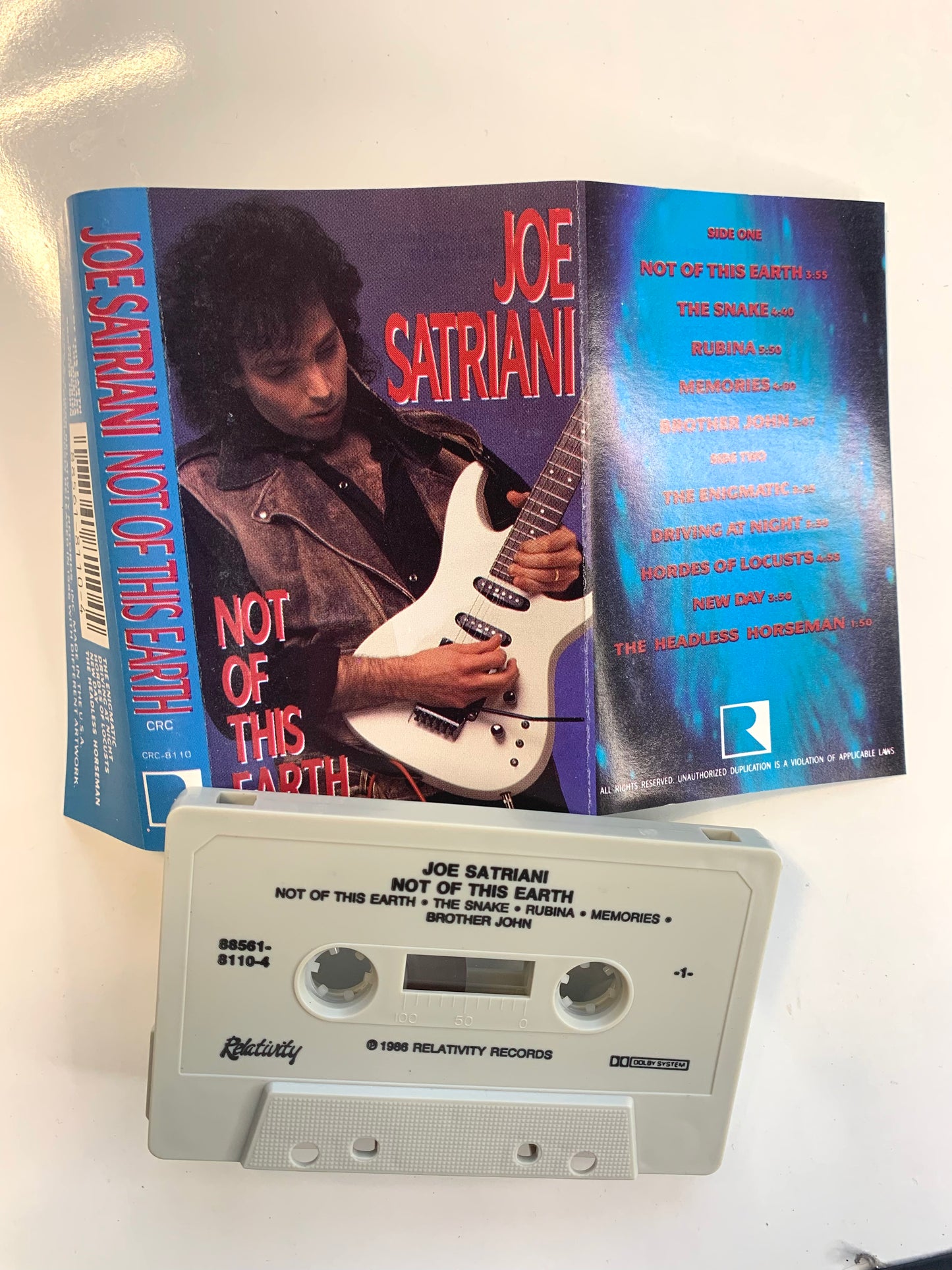 Joe Satriani, Not of this Earth