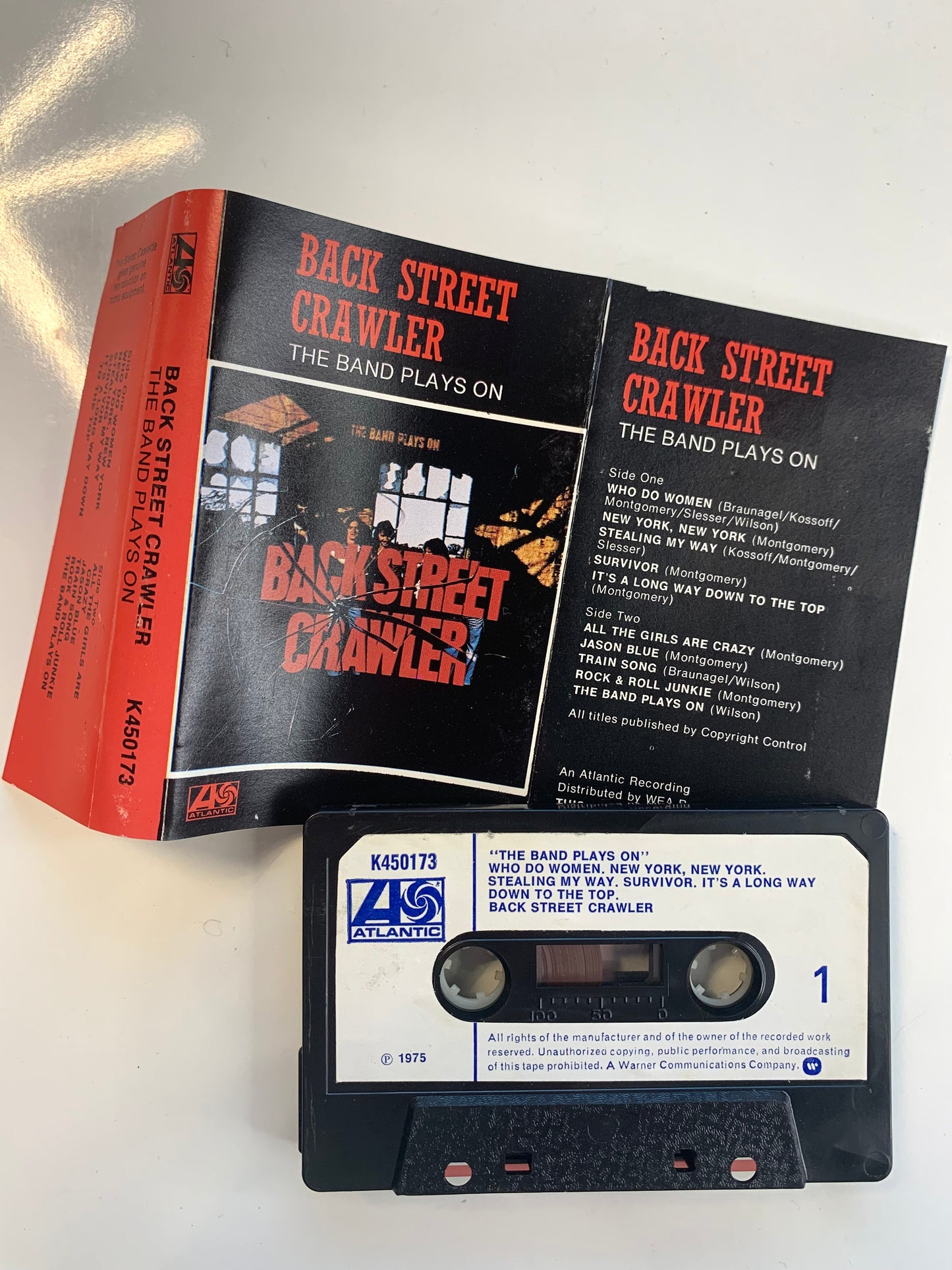 Back Street Crawler, The Band Plays On