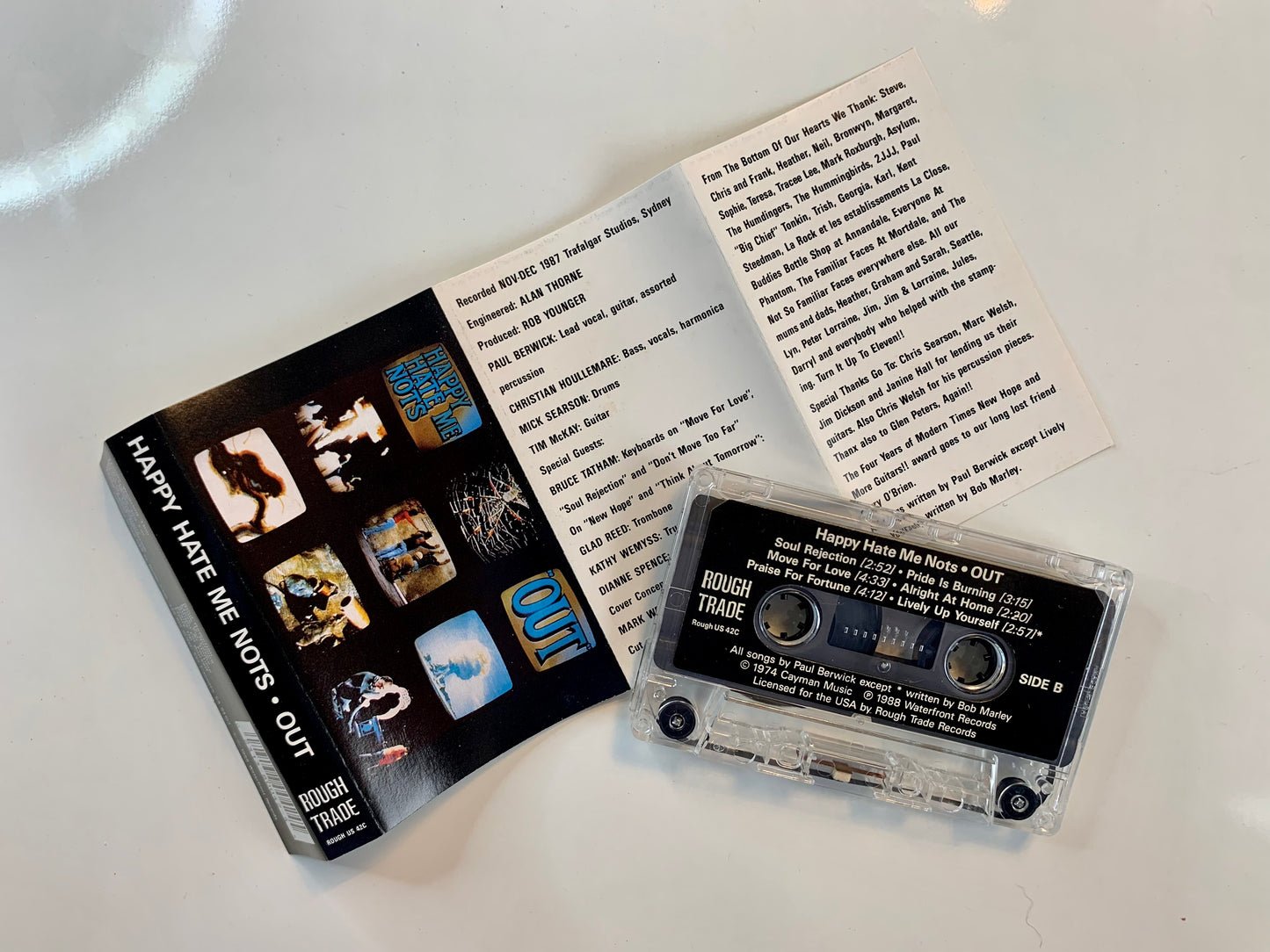 Happy Hate Me Nots, Out