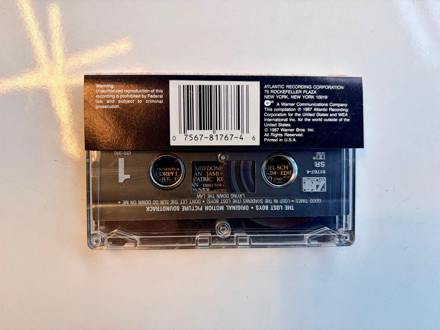 The Lost Boys soundtrack