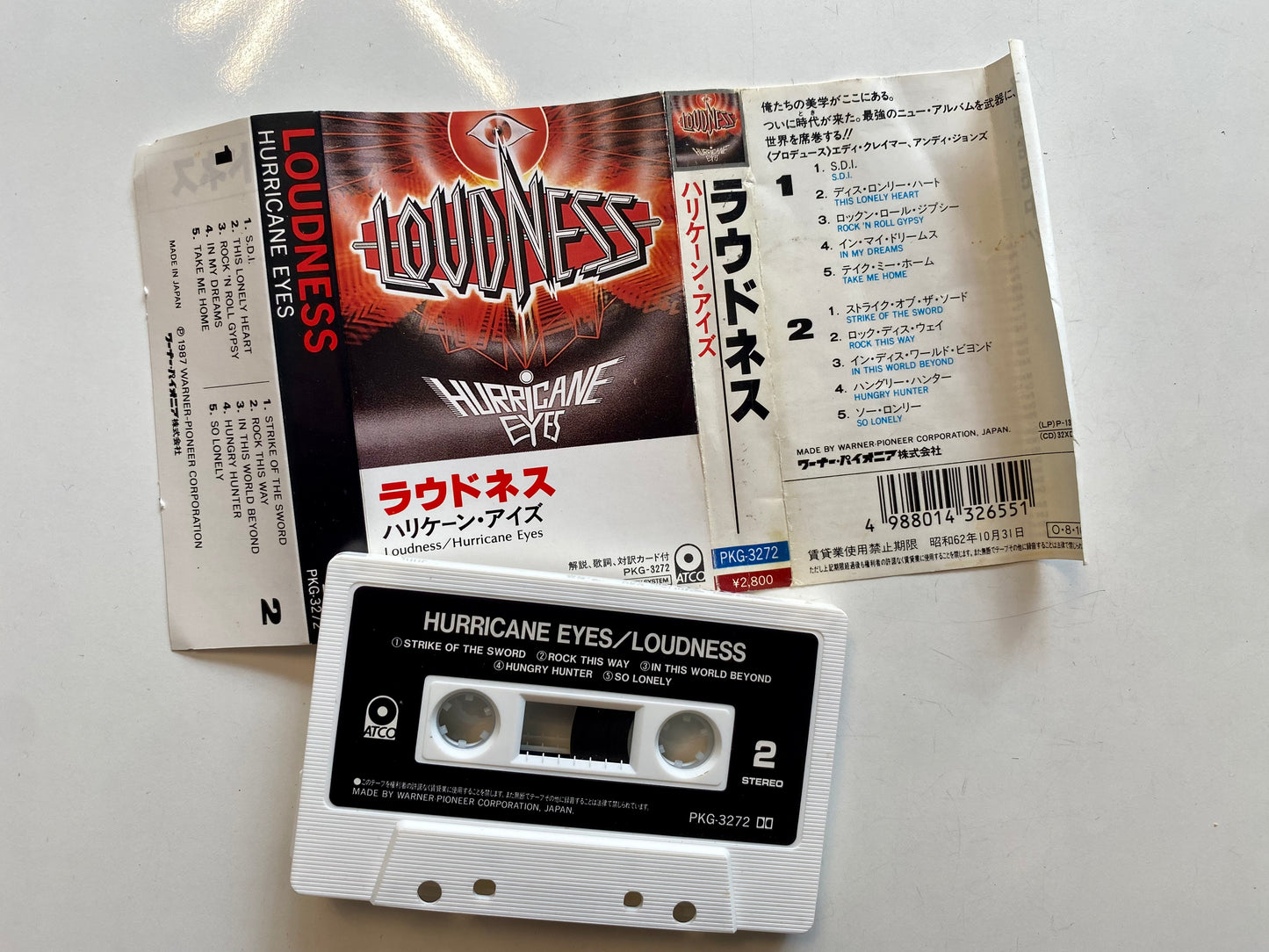 Loudness, Hurricane Eyes