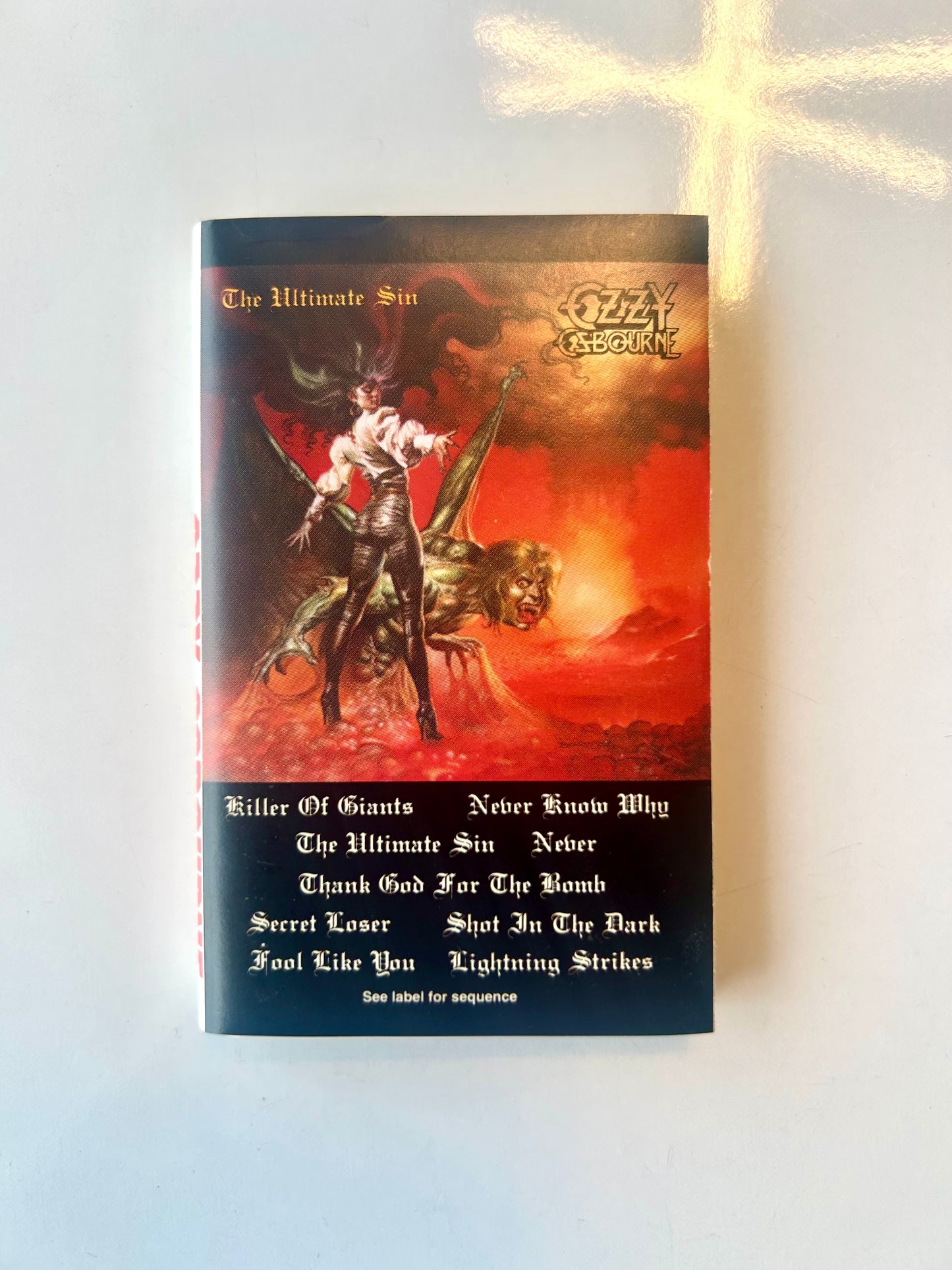 Ozzy Osbourne, The Ultimate Sin