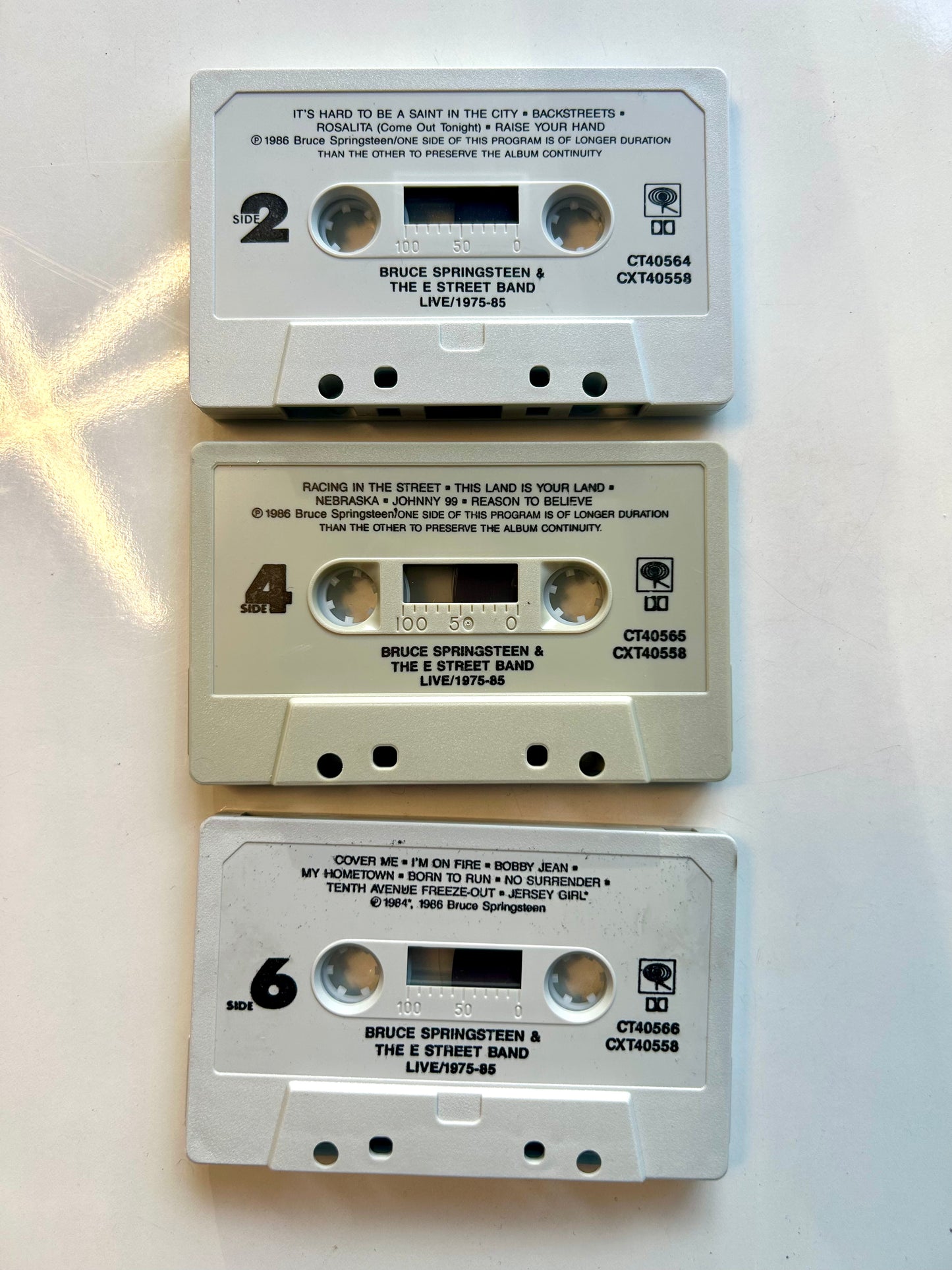 Bruce Springsteen, Live/1975-85