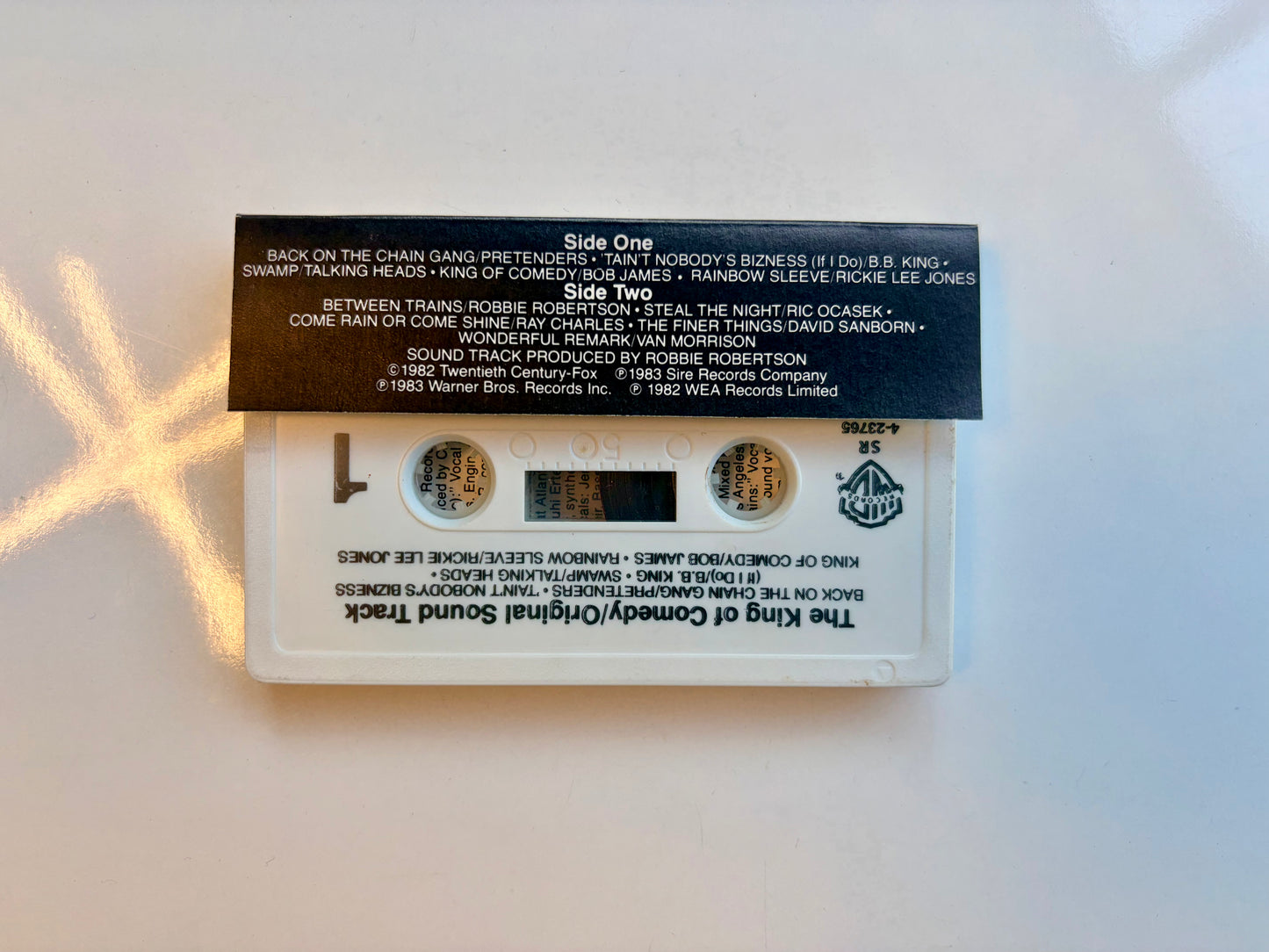 The King of Comedy soundtrack