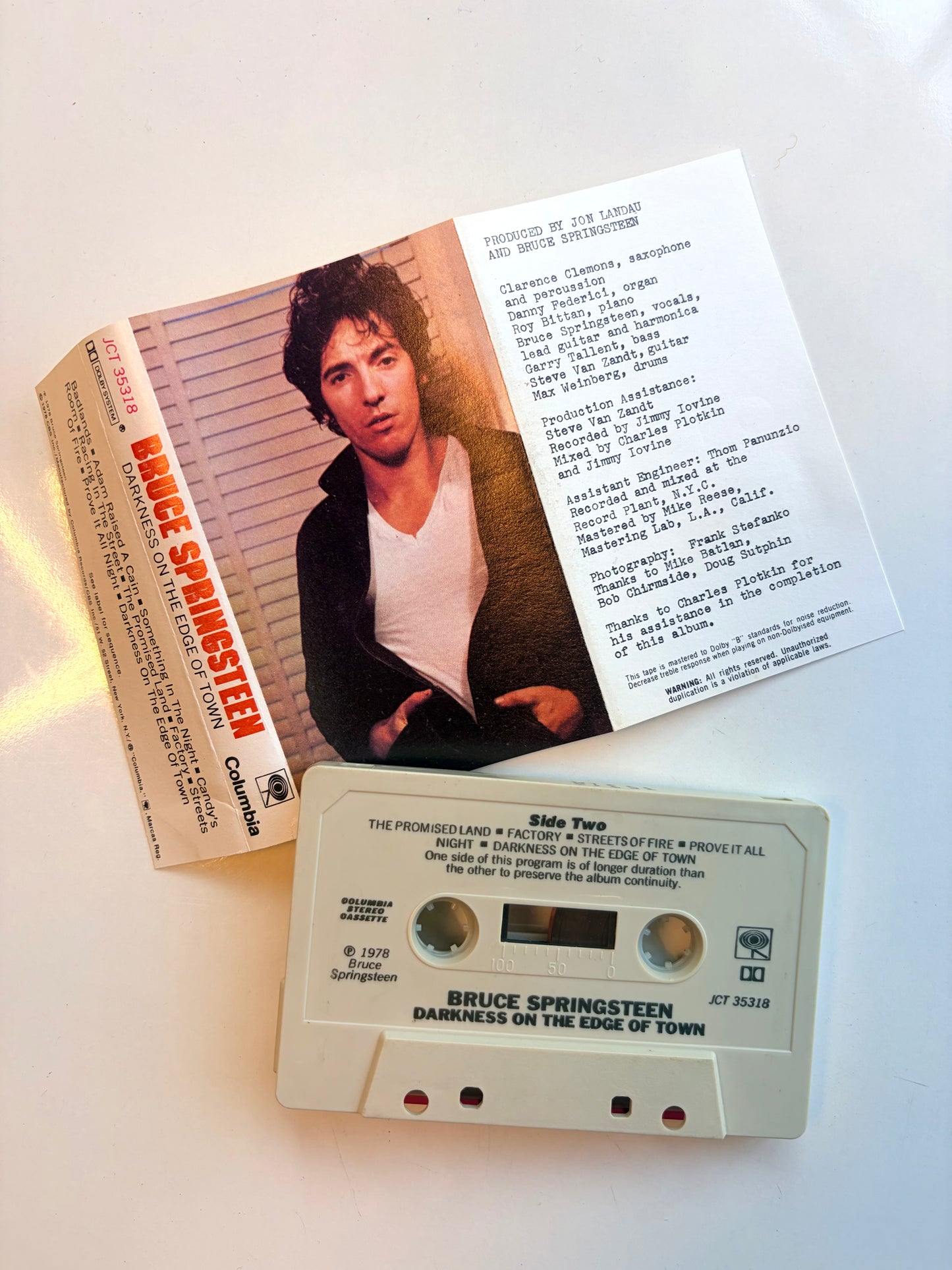 Bruce Springsteen, Darkness on the Edge of Town