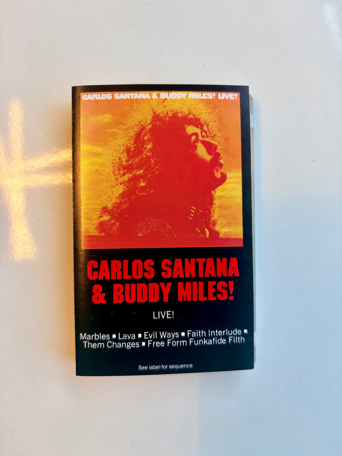 Carlos Santana & Buddy Miles, Live!