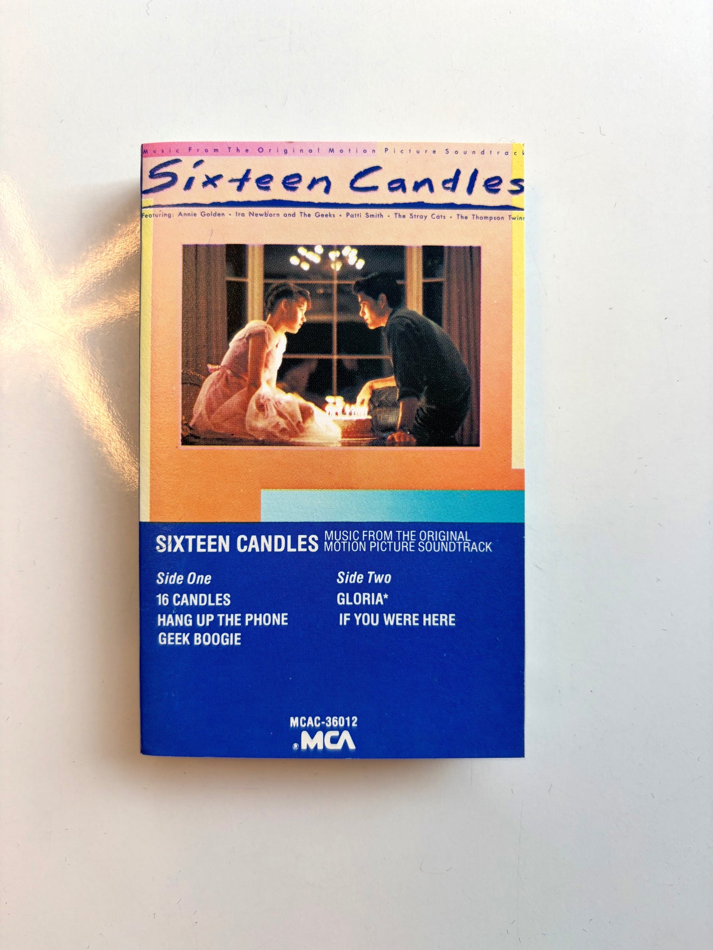 Sixteen Candles soundtrack cassette