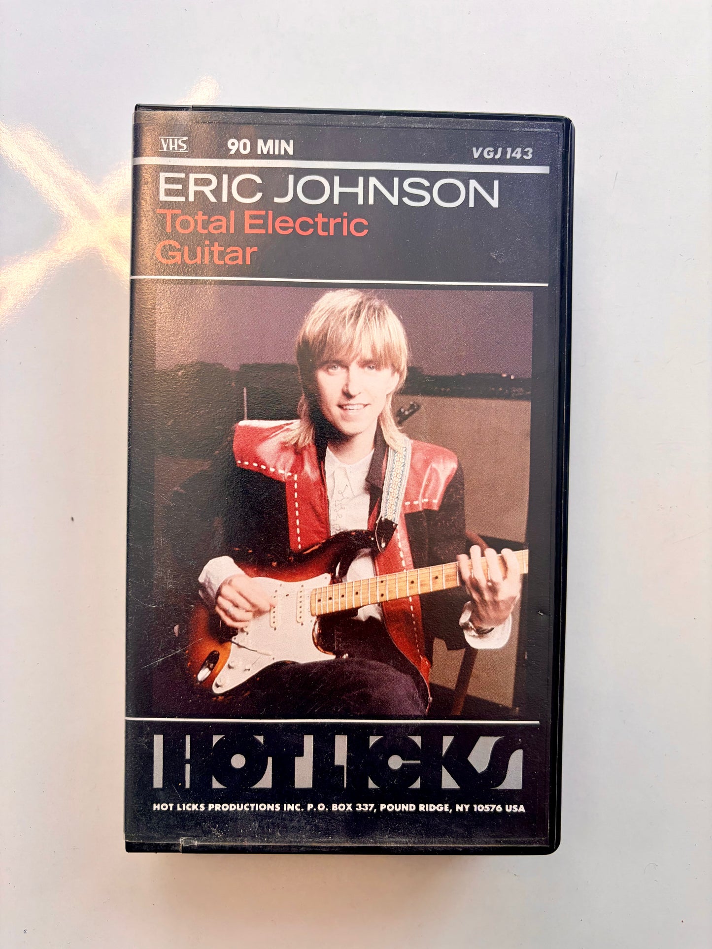 Eric Johnson Hot Licks VHS video