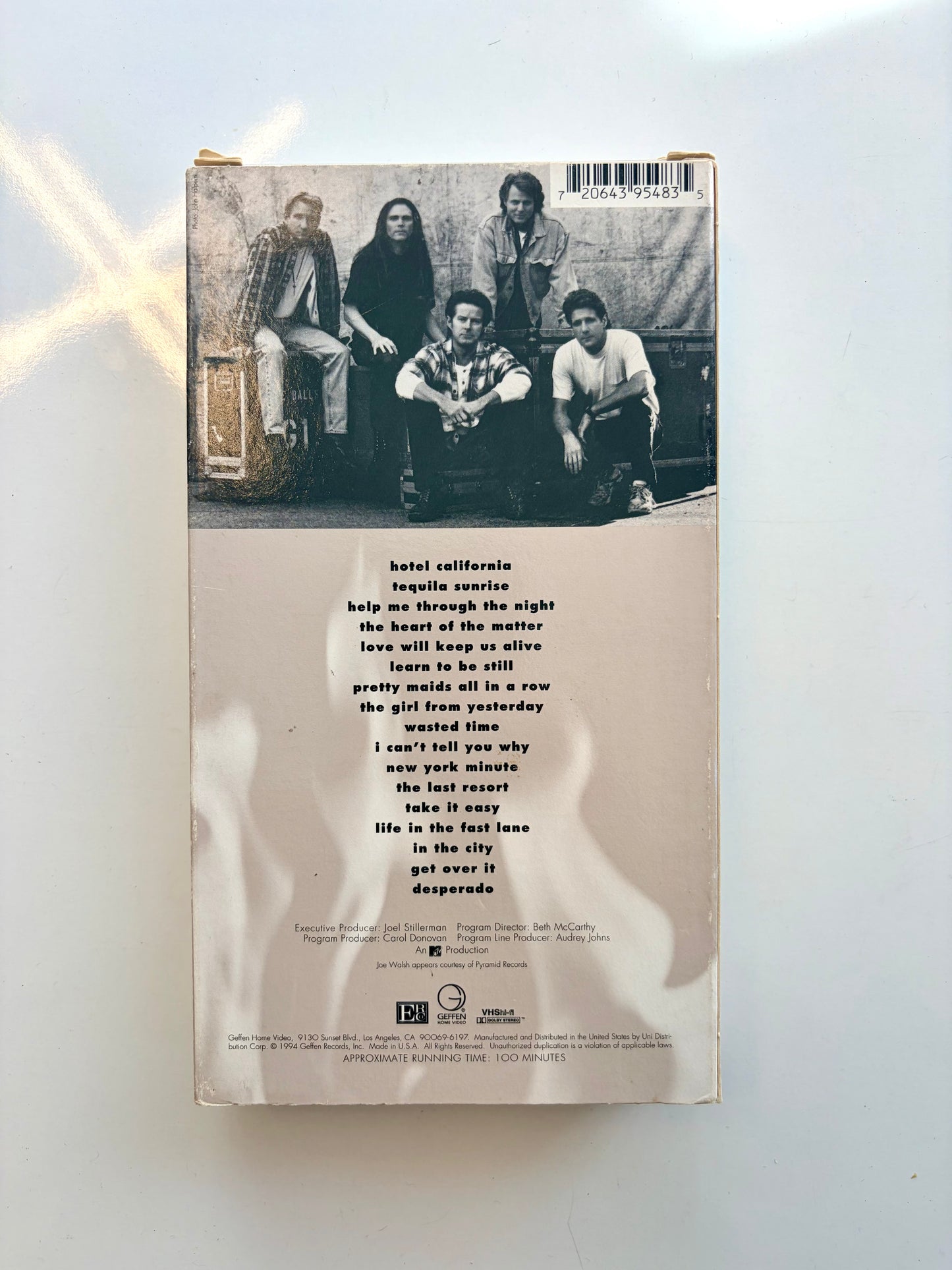 Eagles, Hell Freezes Over VHS video