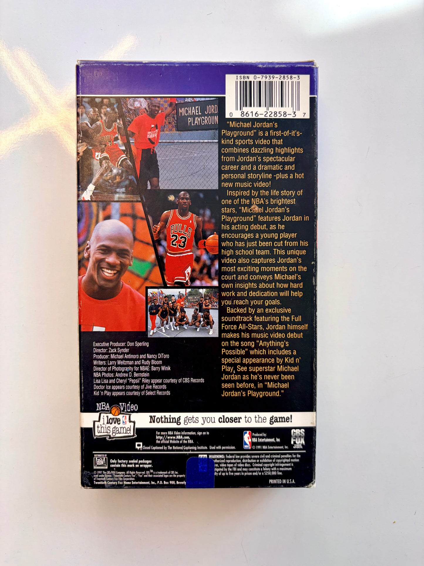 Michael Jordan's Playground VHS video