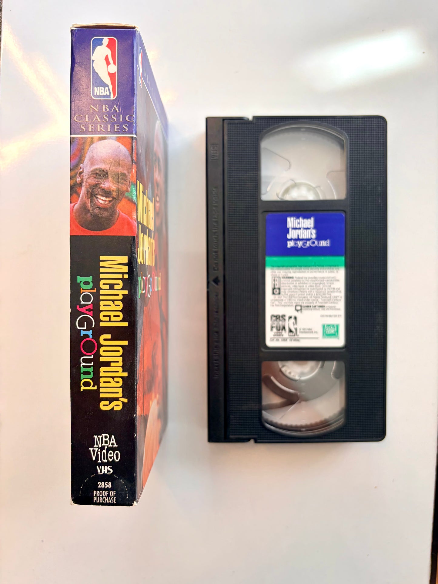 Michael Jordan's Playground VHS video