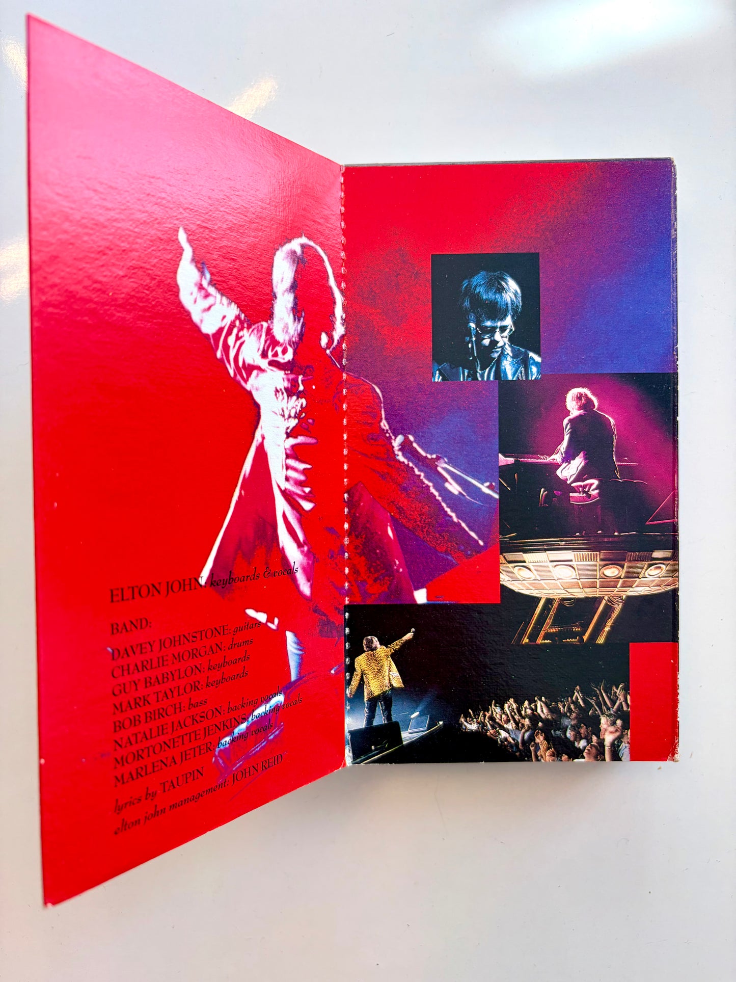 Elton John, Live World Tour 1992 VHS video