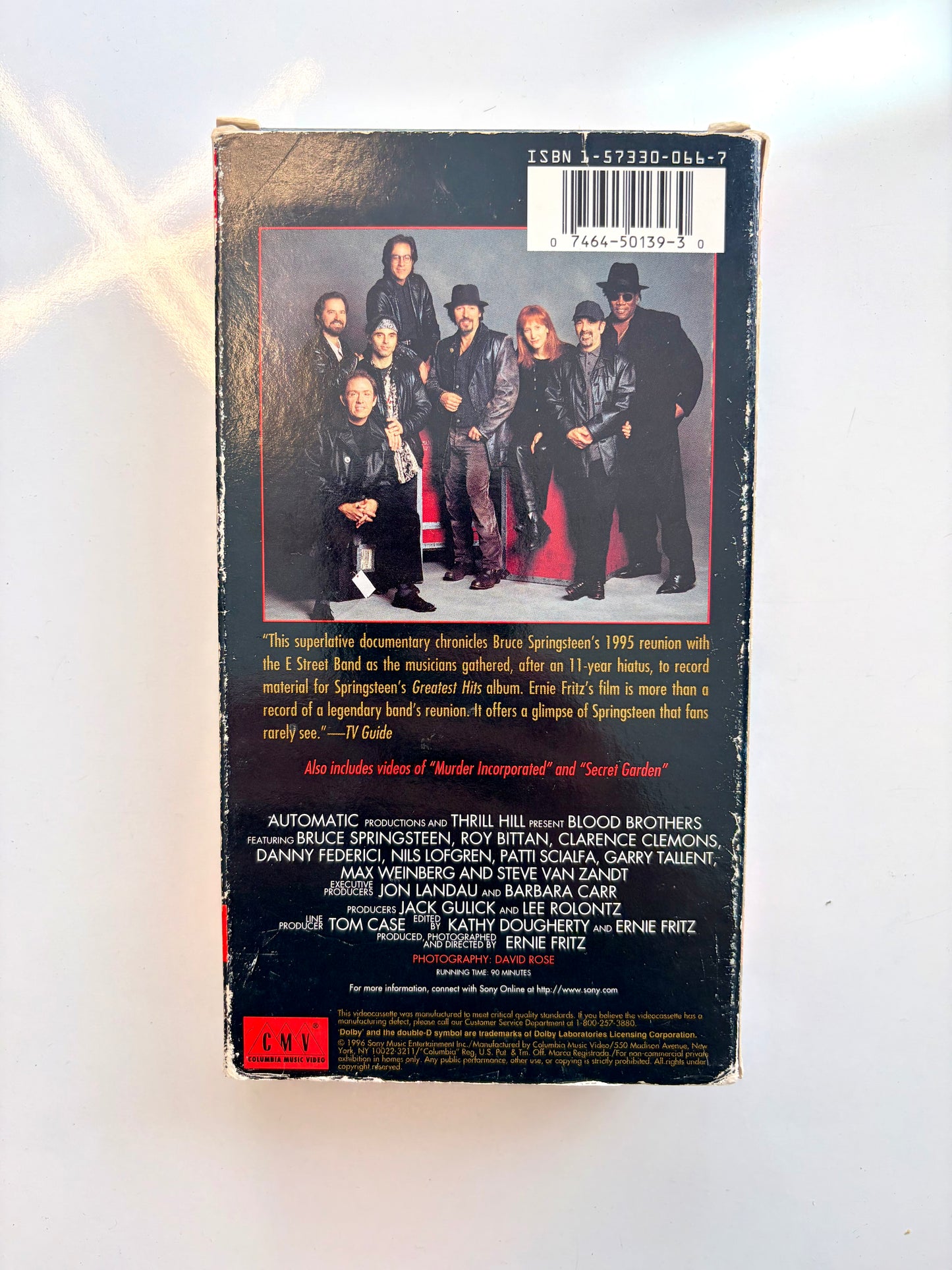 Bruce Springsteen and The E Street Band, Blood Brothers VHS video