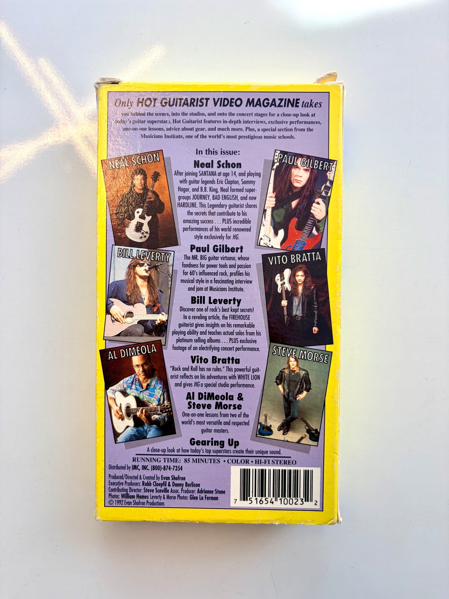 Hot Guitarist Issue 2 VHS video
