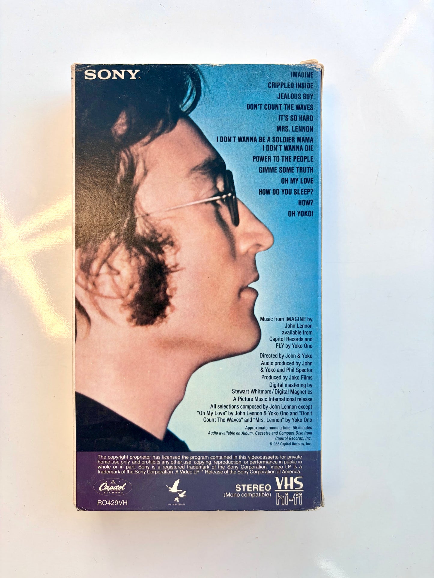 John Lennon, Imagine VHS video