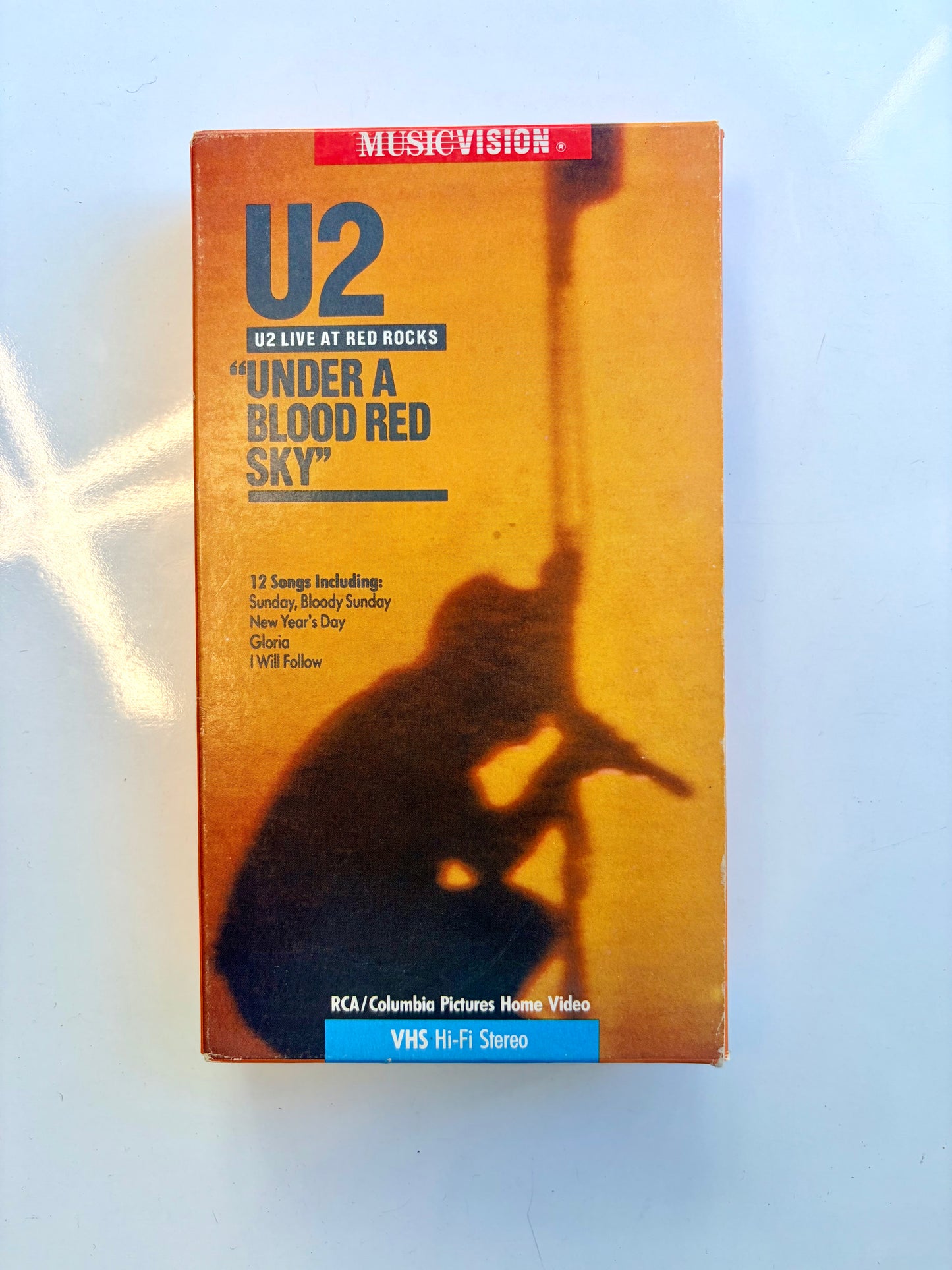 U2, Under A Blood Red Sky VHS video
